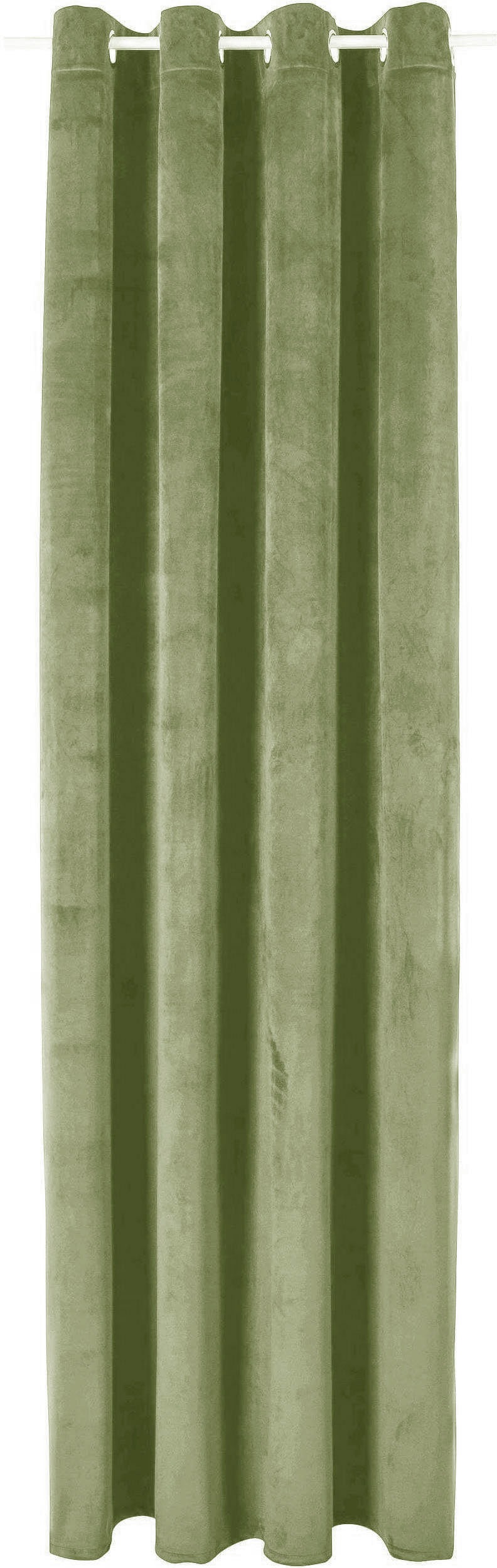 LeGer Home by Lena Gercke Vorhang "Samt Ladina" Ösen 1 Stk. tlg. blickdicht günstig online kaufen