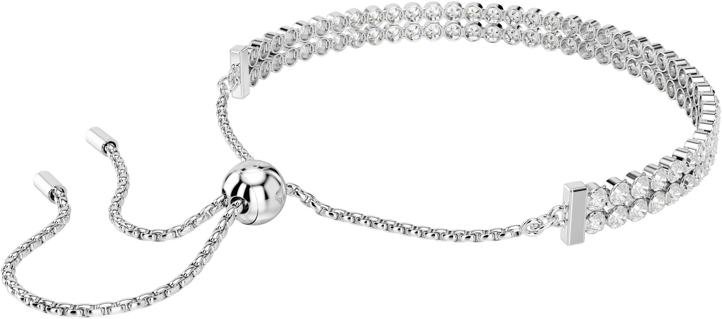 Swarovski Armband »Schmuck Geschenk Matrix Tennis Armkette, 5677823, 5678252«, mit Swarovski® Kristall