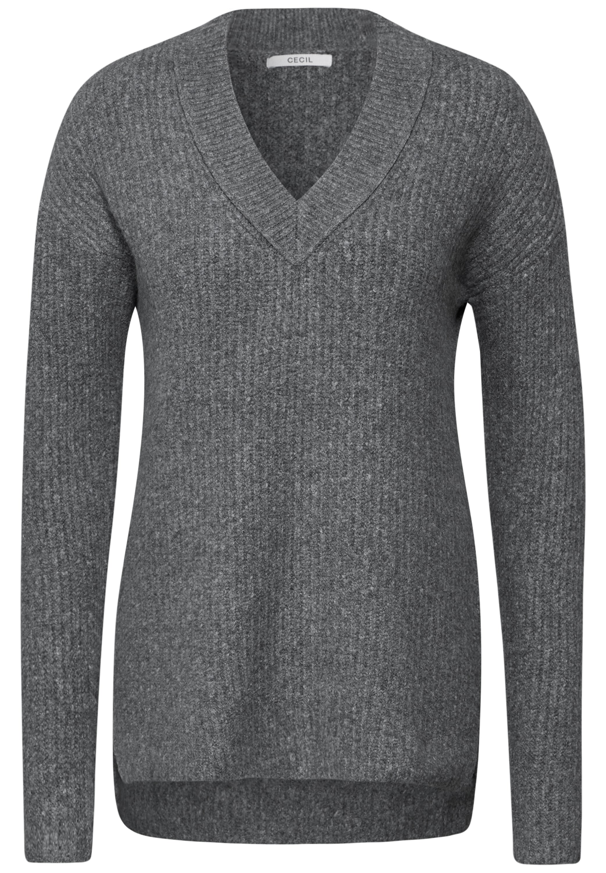 Cecil Strickpullover, mit V-Ausschnitt