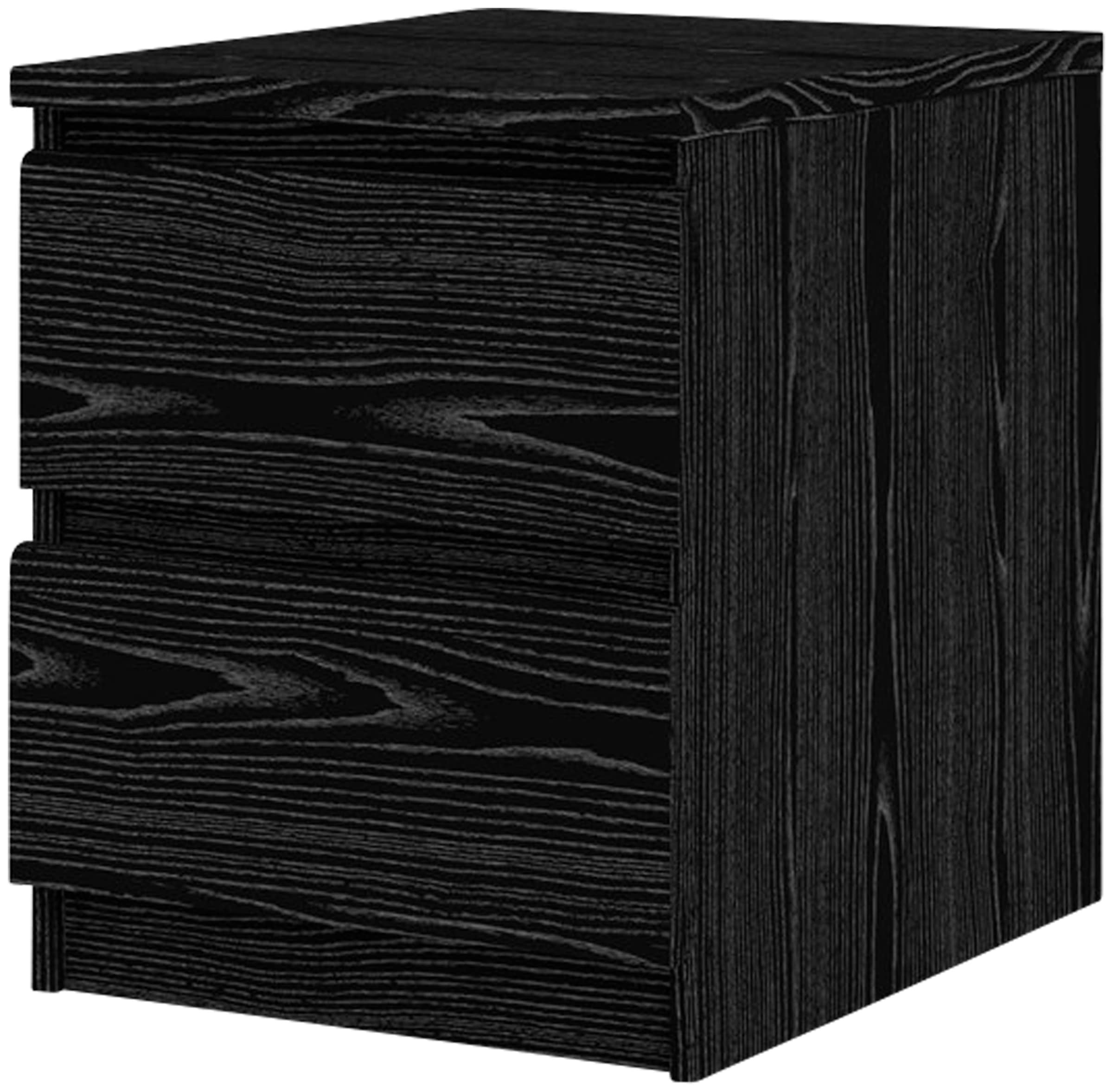 INOSIGN Nachttisch »Naia, 2 Schubladen, Aufbewahrung für das Schlafzimmer, grifflose Front«, Modern, skandinavisches Design, Schmal, in mehrere Farben