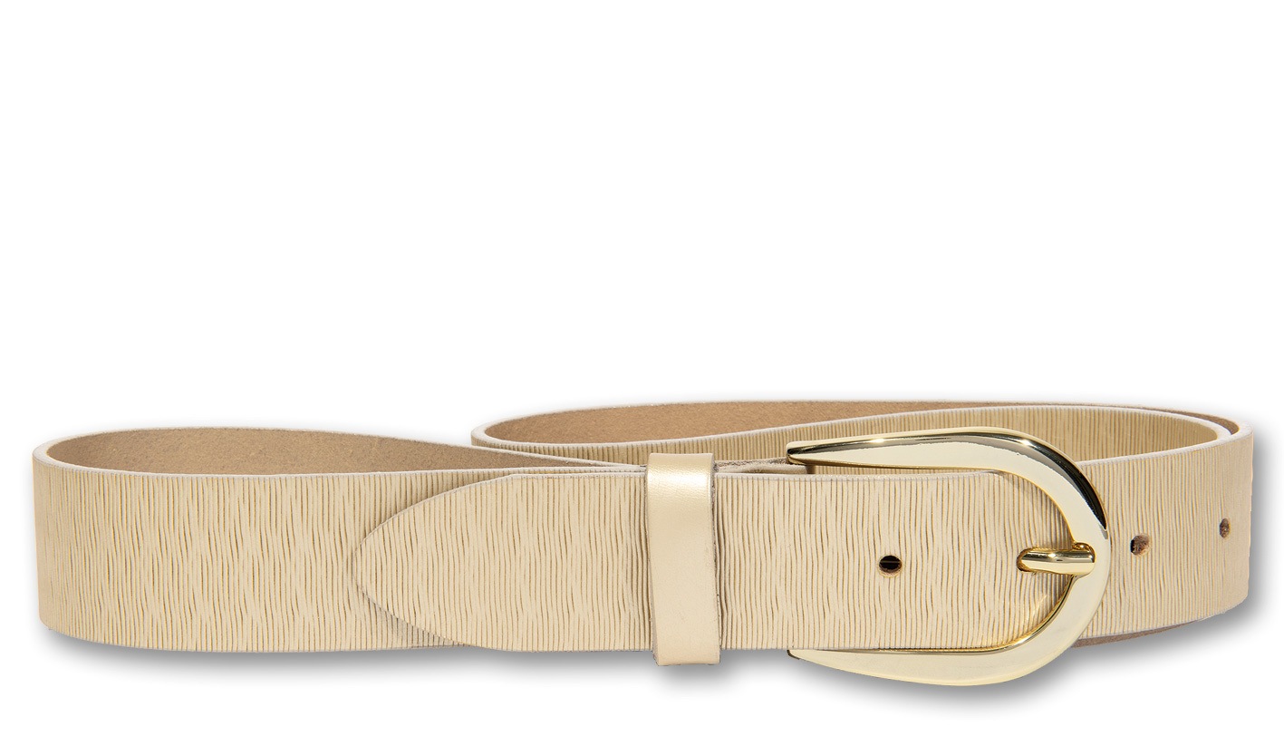 Silbergift Ledergürtel "Ledergürtel mit effektvoll geprägter Oberflächensch günstig online kaufen