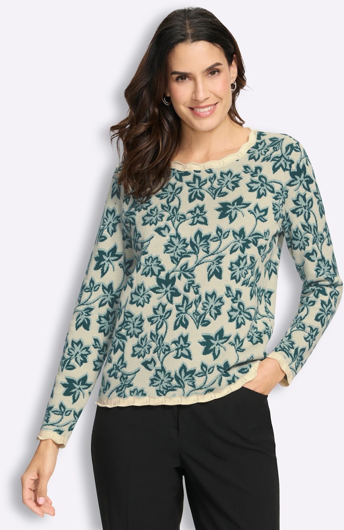 Inspirationen Jacquardpullover »Jacquard-Pullover«