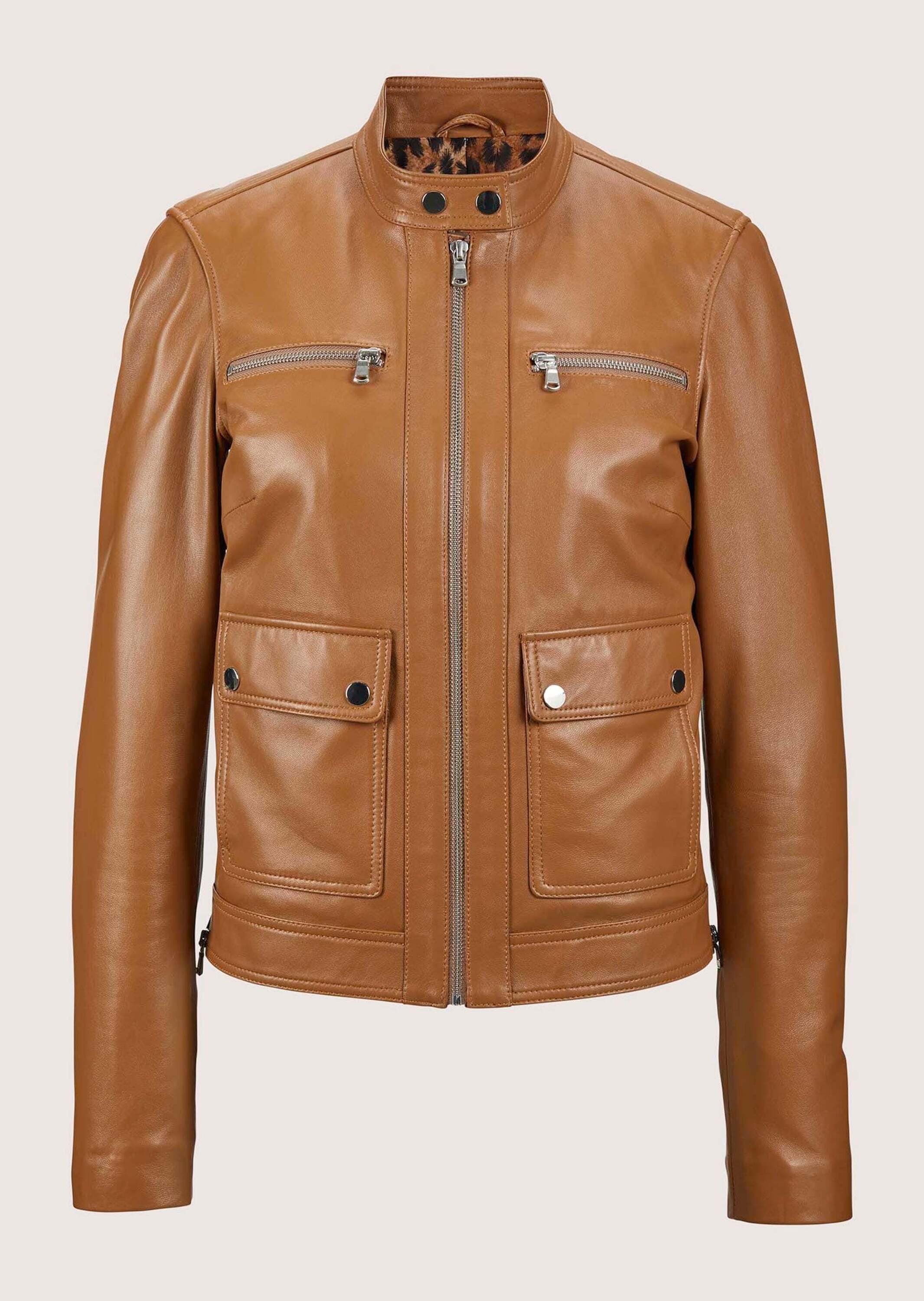 MADELEINE Lederjacke "Lederjacke Biker-Jacke aus Lammnappa" günstig online kaufen