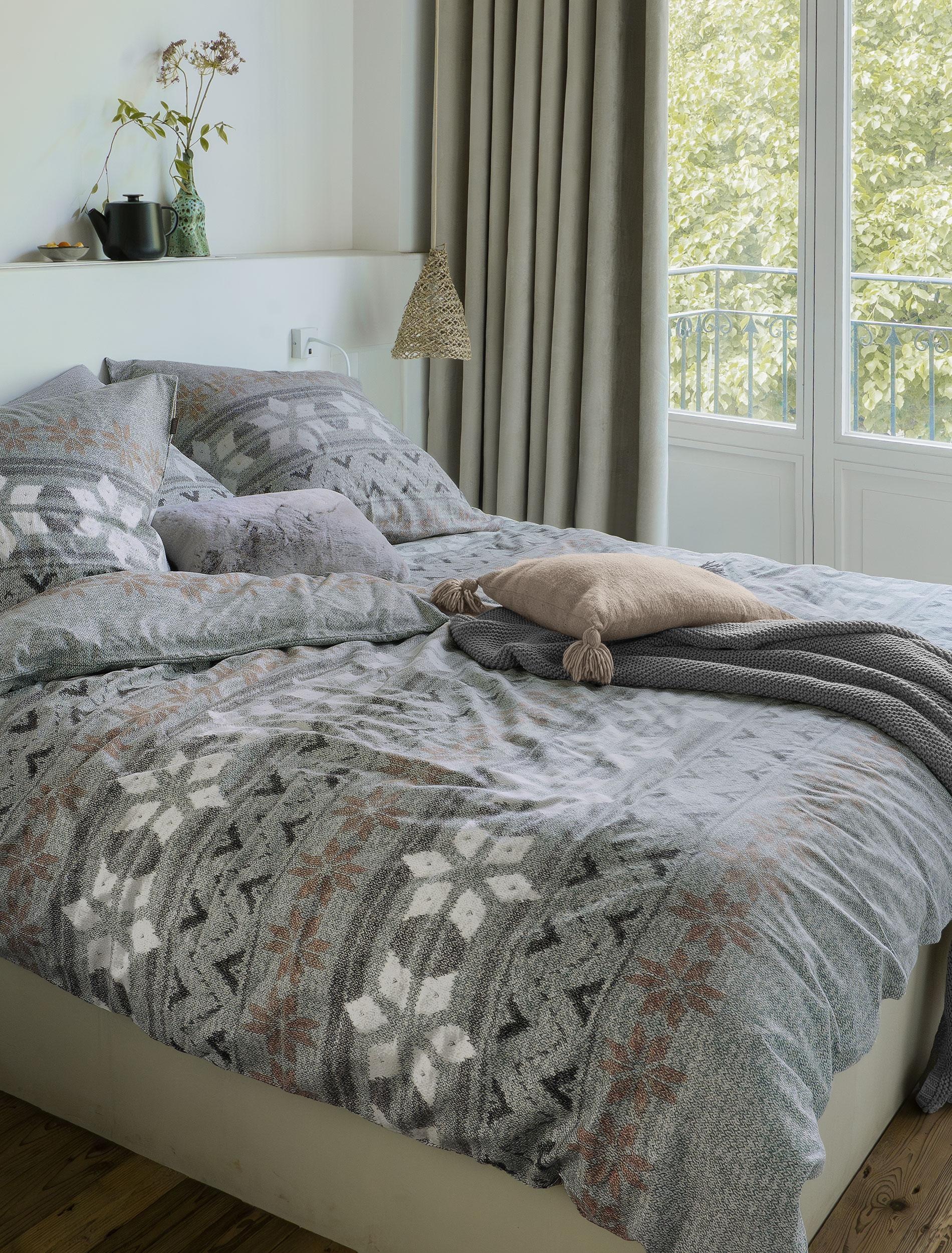 Irisette Bettwäsche »Panda 8621« 2 Stk. tlg. flauschig weich und wärmend