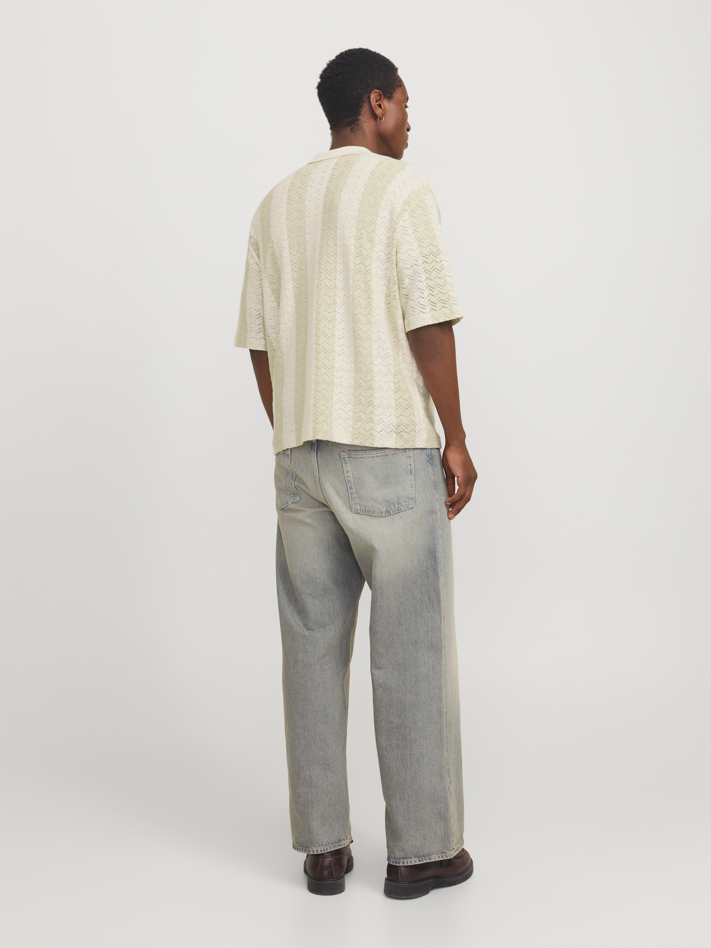 Jack & Jones Polokragenpullover »JORTYLER KNIT SS POLO SN«