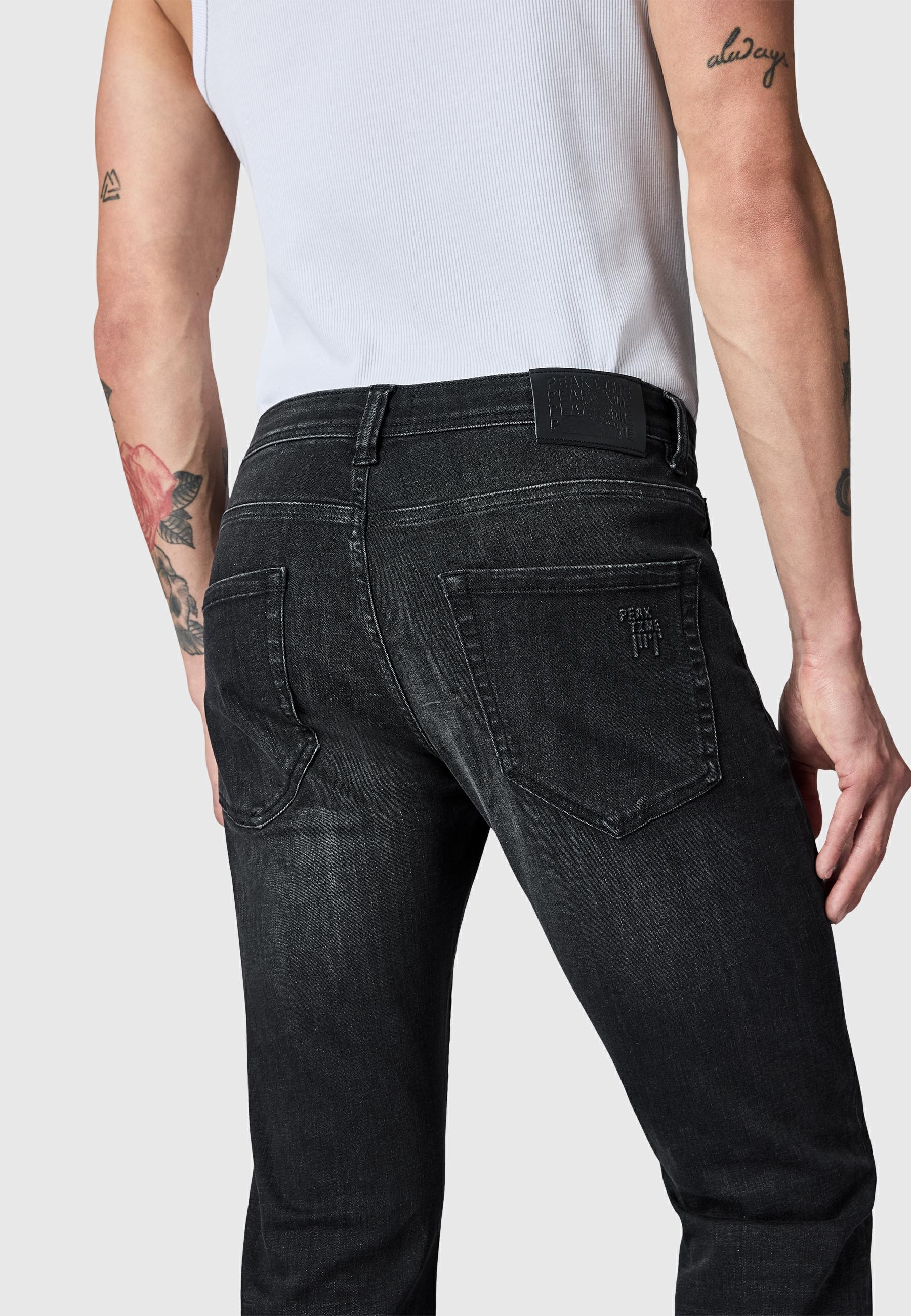 PEAK TIME Slim-fit-Jeans »Mailand« Herren Jeans mit super hohem Stretch-Anteil