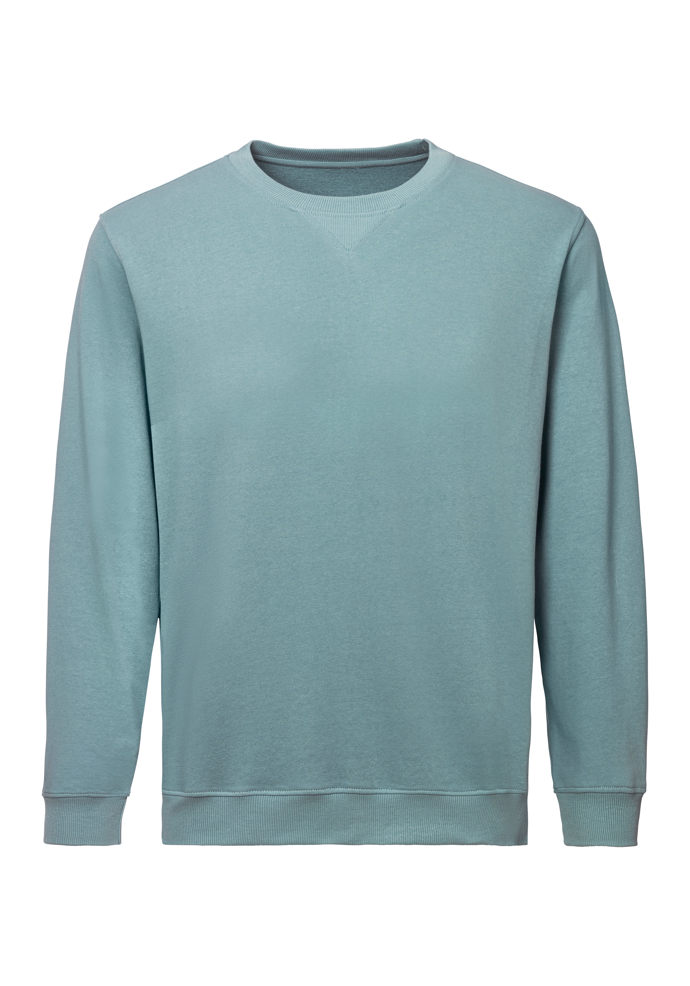 KangaROOS Sweatshirt »mit coolem Rippeinsatz am Ausschnitt vorn«