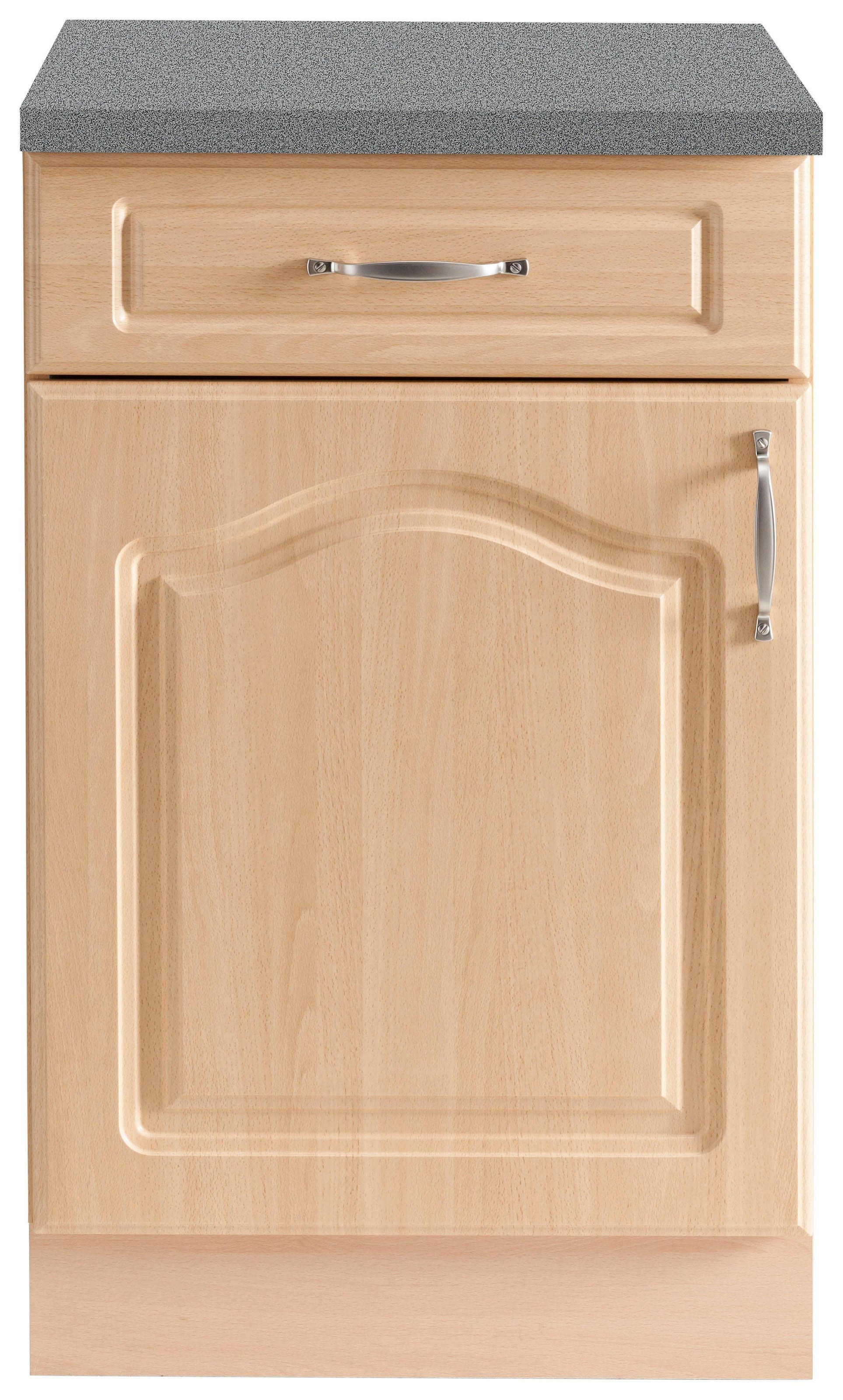 wiho Küchen Unterschrank »Linz«, 50 cm breit, in Landhaus-Optik