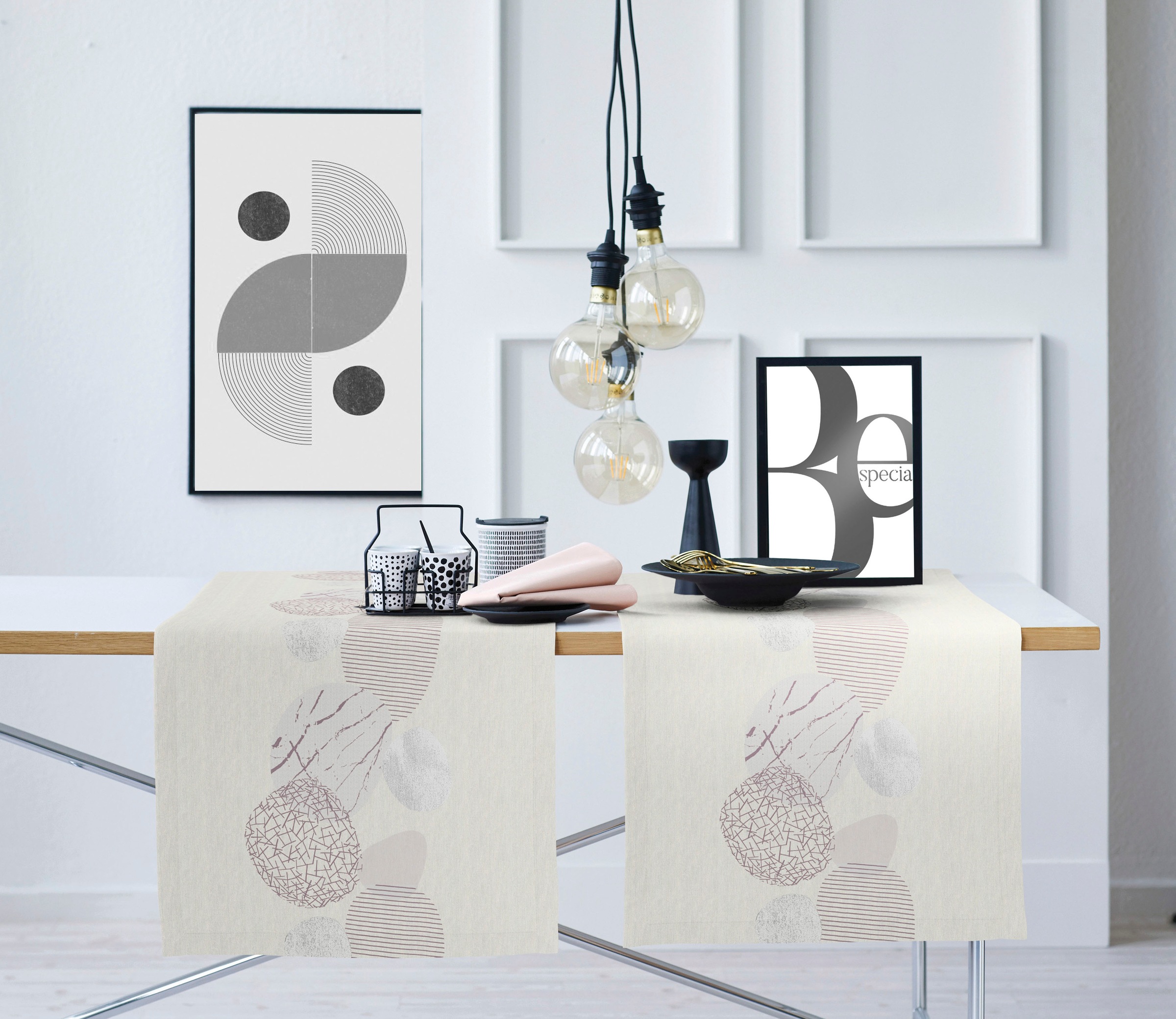 APELT Tischläufer "1601 LOFT STYLE" Jacquardgewebe günstig online kaufen