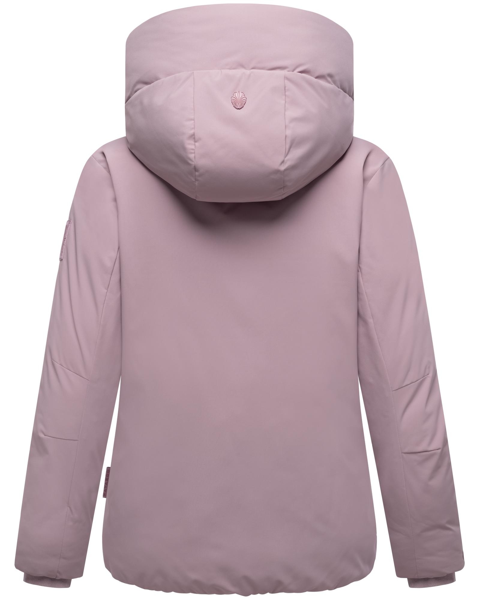 Navahoo Winterjacke »Blütenlicht 14«, mit Kapuze, Warme Damenjacke mit hohem Kragen