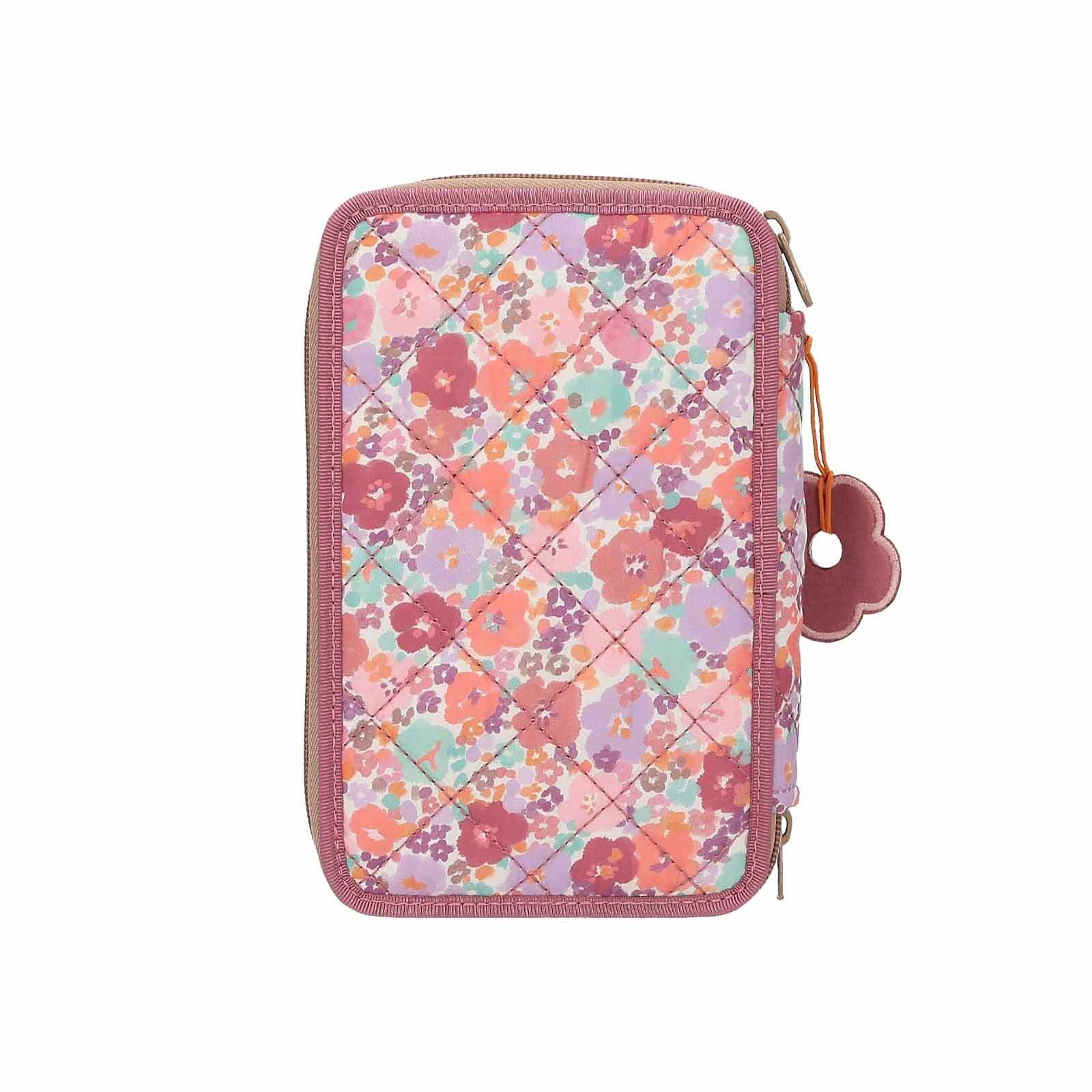 Depesche Buntstift »3-Fach Federtasche TOPModel 7,5 x 13 x 20 cm bunt«