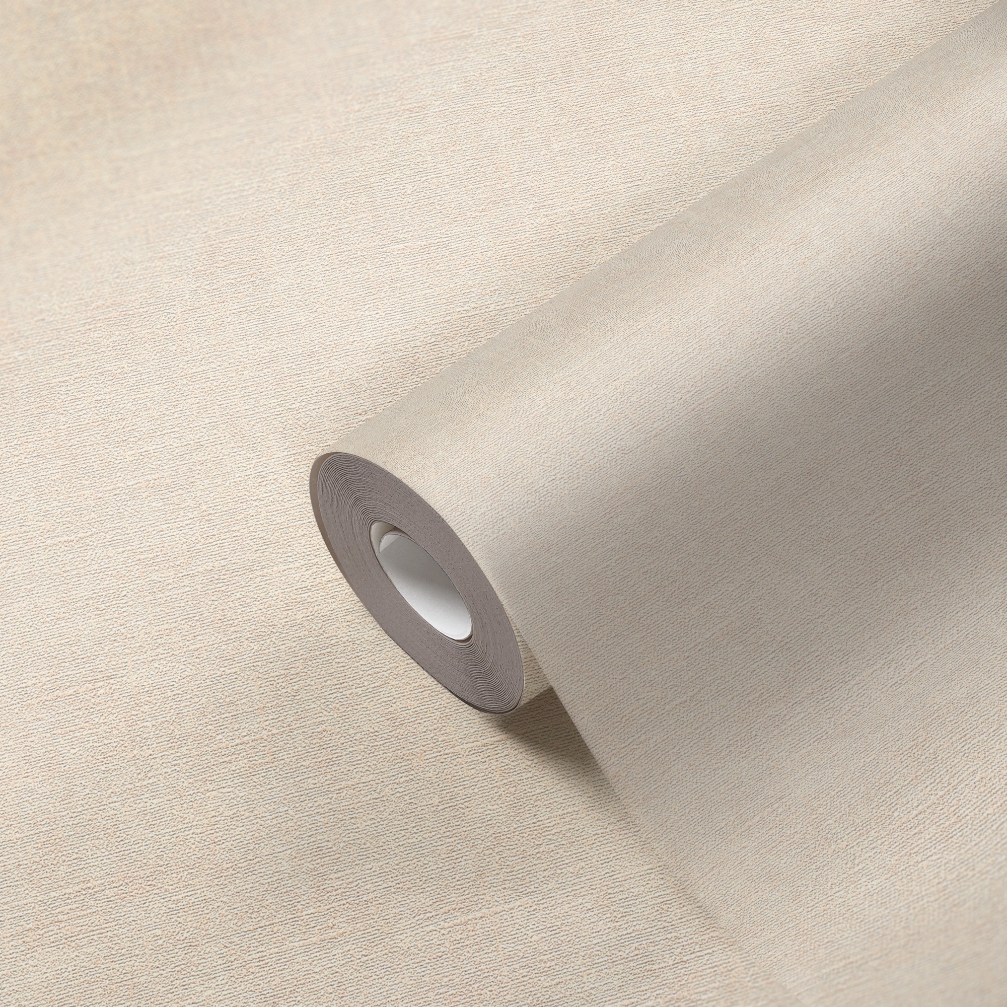 living walls Vliestapete »Smart Surfaces einfarbige Tapete Unitapete Struktur-Optik Landhaus«, matt, Vliestapete Textil-Optik für Schlafzimmer Küche Wohnzimmer Uni Design