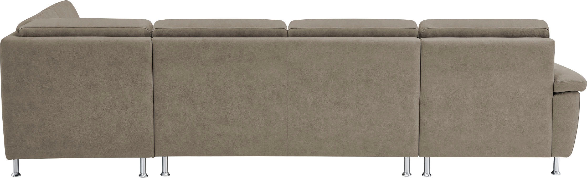 CALIZZA INTERIORS Wohnlandschaft »Onyx U-Form«, (3 St.), wahlweise mit Bettfunktion und Bettkasten