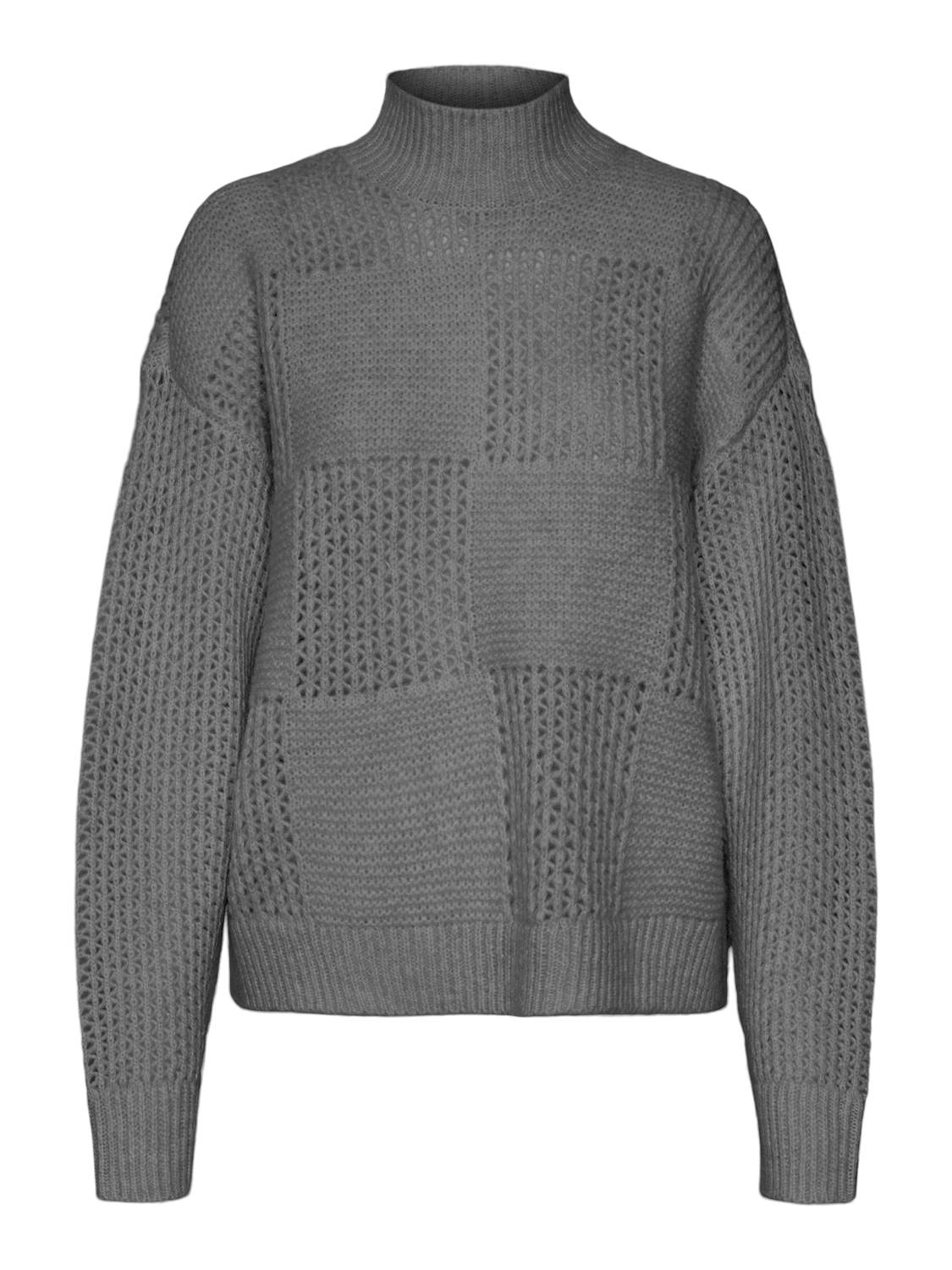 Vero Moda Strickpullover "VMMOON LS HIGHNECK PULLOVER GA BF" günstig online kaufen