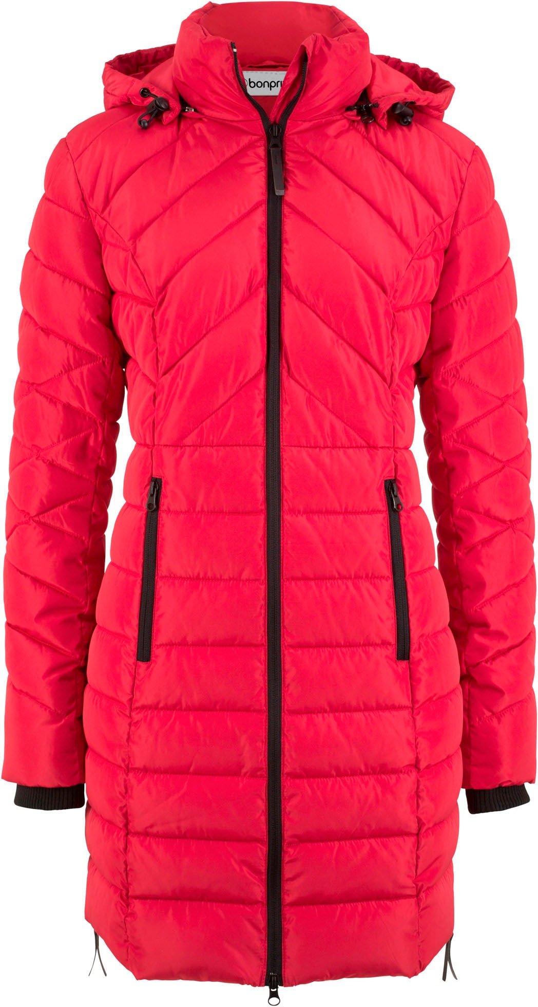 bonprix Steppjacke »Winterjacke« mit Kapuze mit wattierter Füllung, mit abnehmbarer Kapuze, pflegeleicht