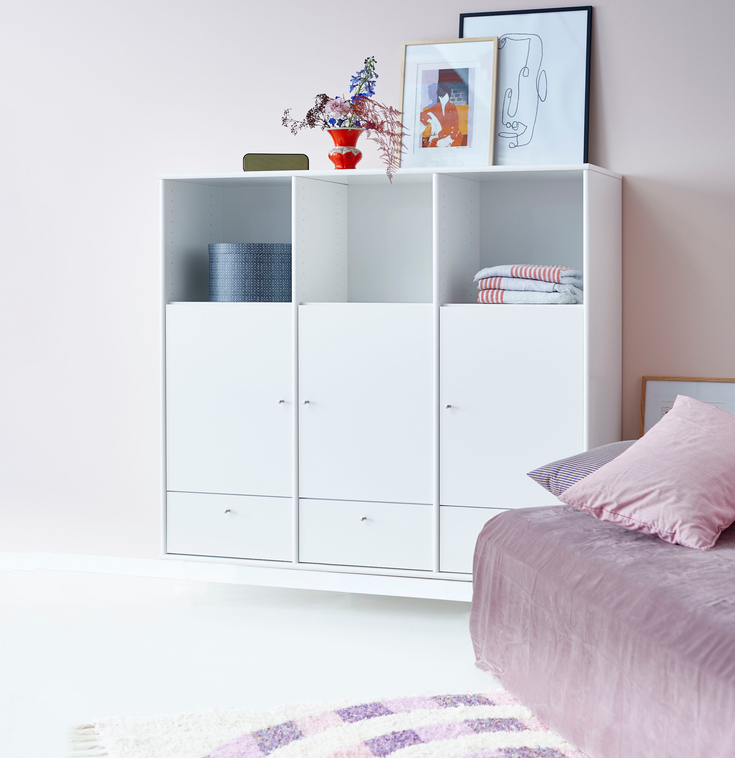 Hammel Furniture "Mistral Hochkommode, Hochschrank" mit Türen und Schublade günstig online kaufen