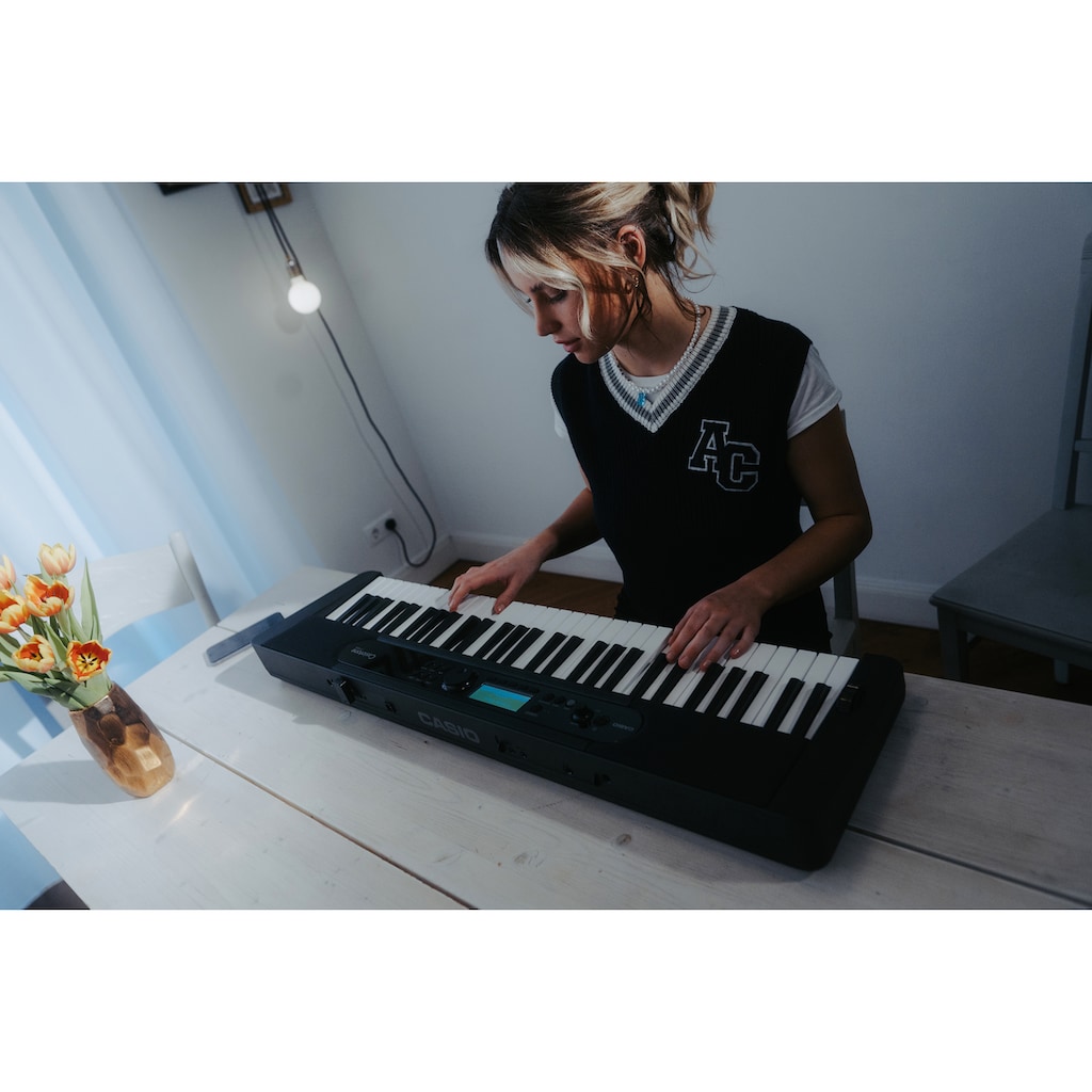 CASIO Home-Keyboard »Standardkeyboard CT-S400«, inkl. Netzteil