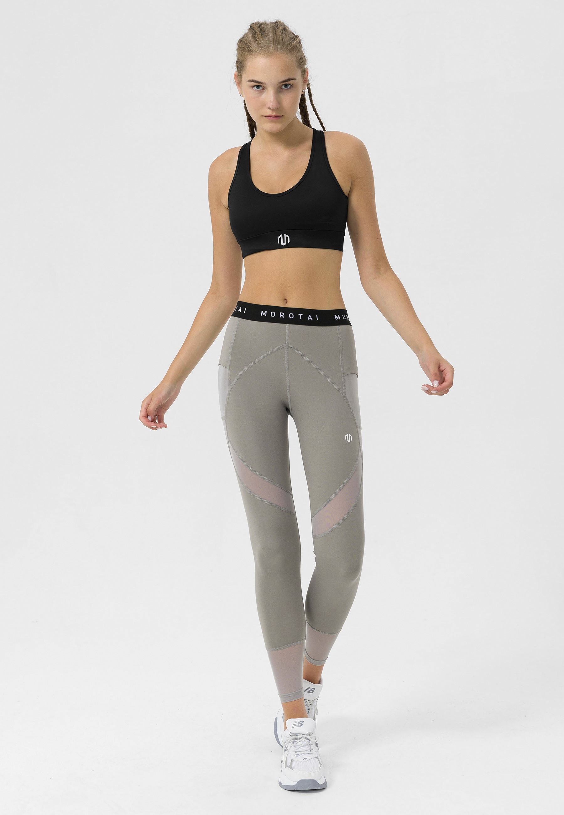 MOROTAI Leggings »MOROTAI Damen Morotai Mesh Performance Tights«