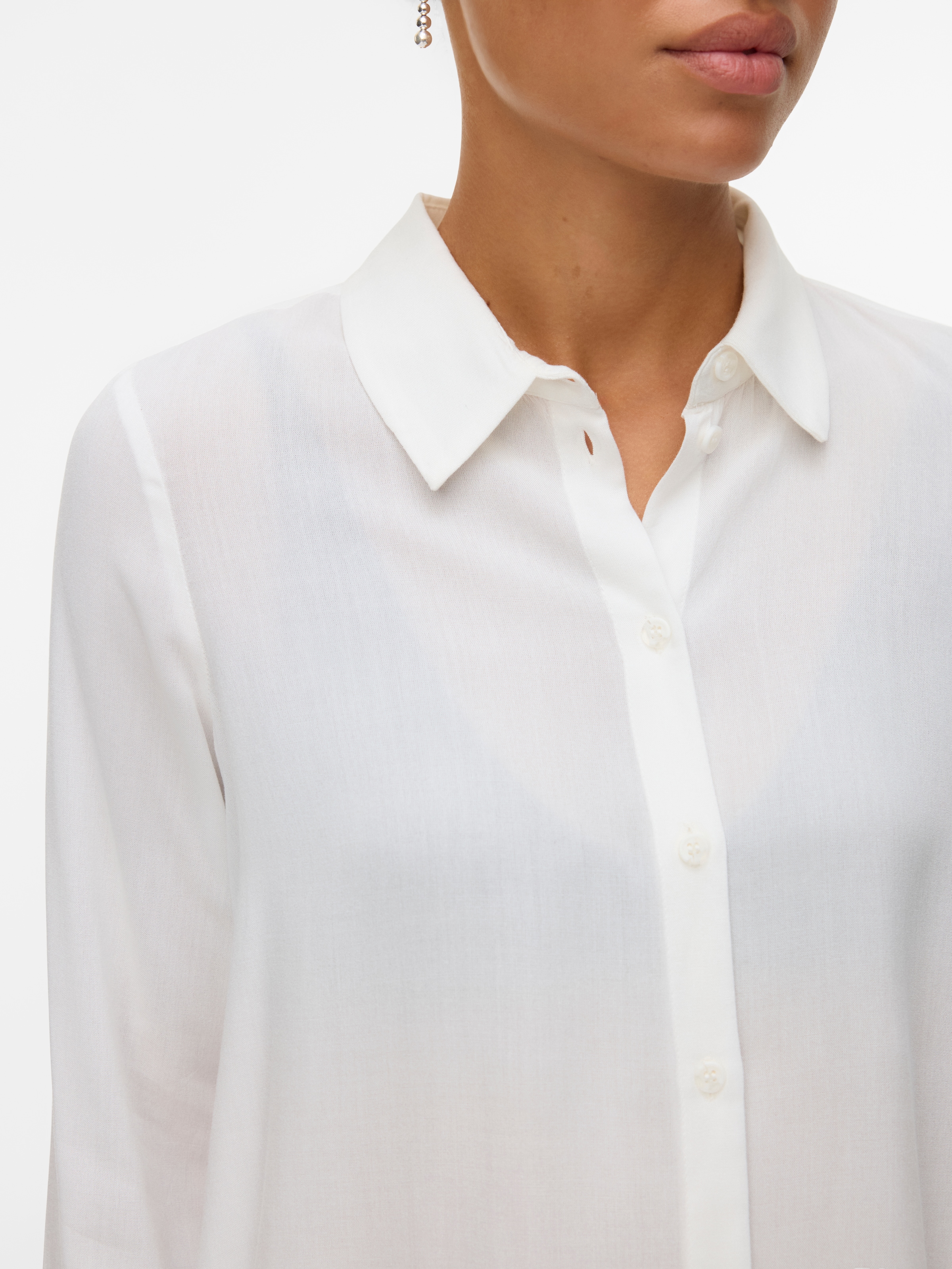 Vero Moda Hemdbluse "VMBUMPY L/S BASIC SHIRT WVN GA NOOS" günstig online kaufen