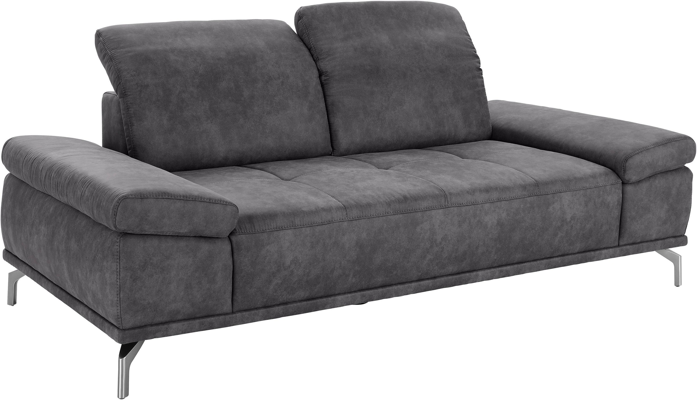 Home affaire 3-Sitzer "Caluna" mit Sitztiefen- und Kopfteilverstellung günstig online kaufen