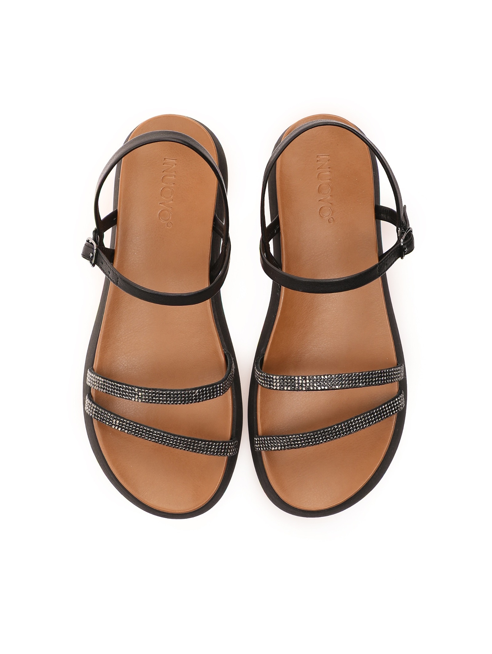 INUOVO Plateausandaletten »INUOVO Sandalen Leder«