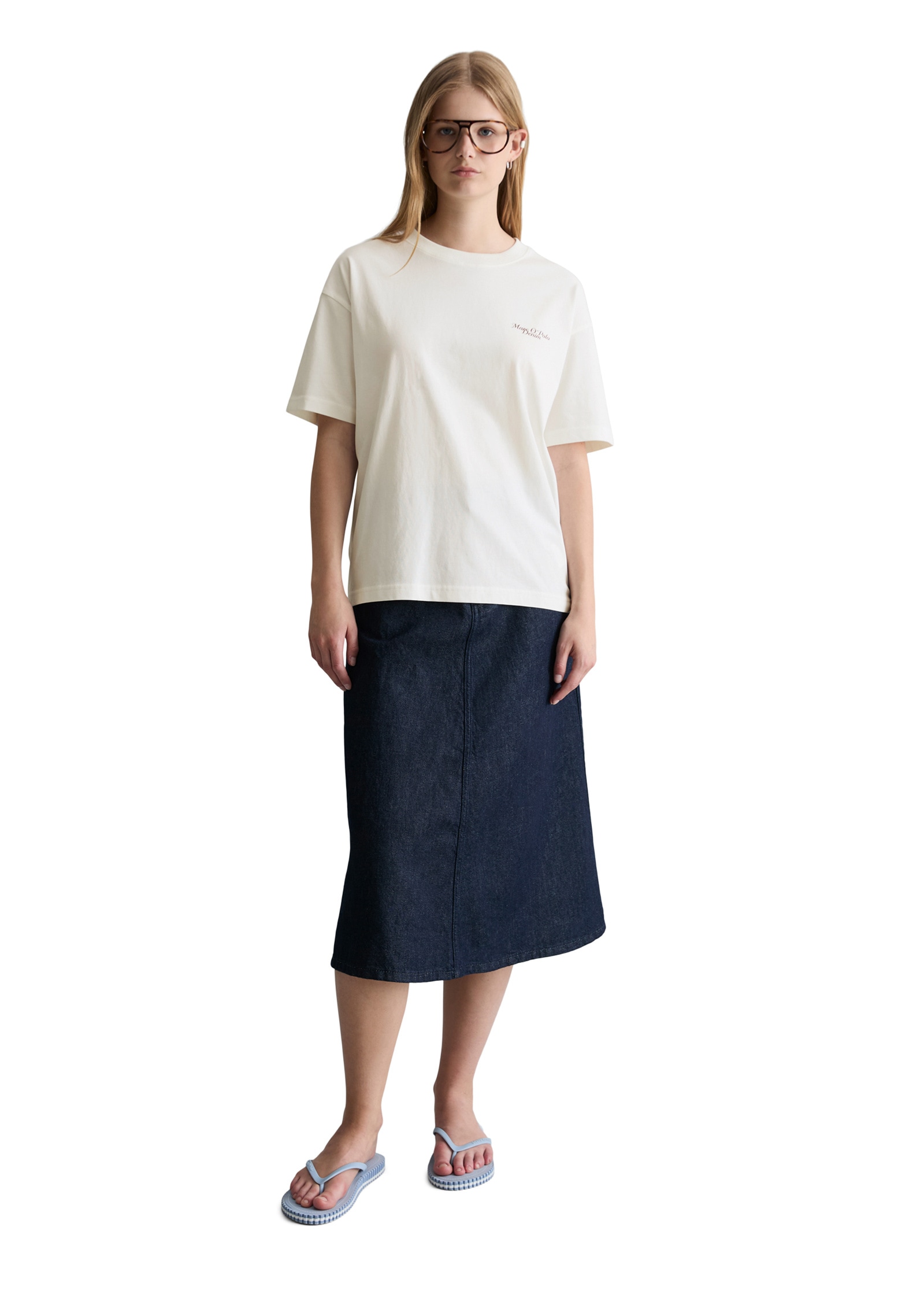 Marc O'Polo DENIM T-Shirt »aus Organic Cotton«