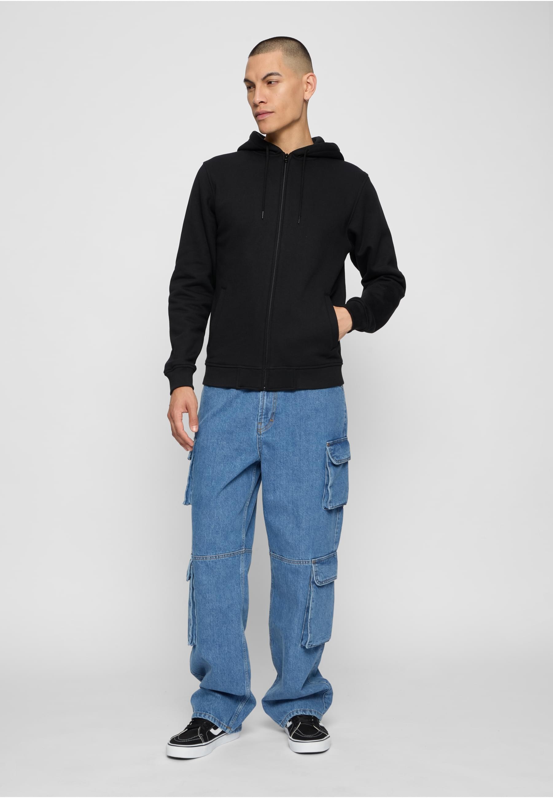URBAN CLASSICS Sweatjacke »Urban Classics Herren 2-tone Zip Hoody«