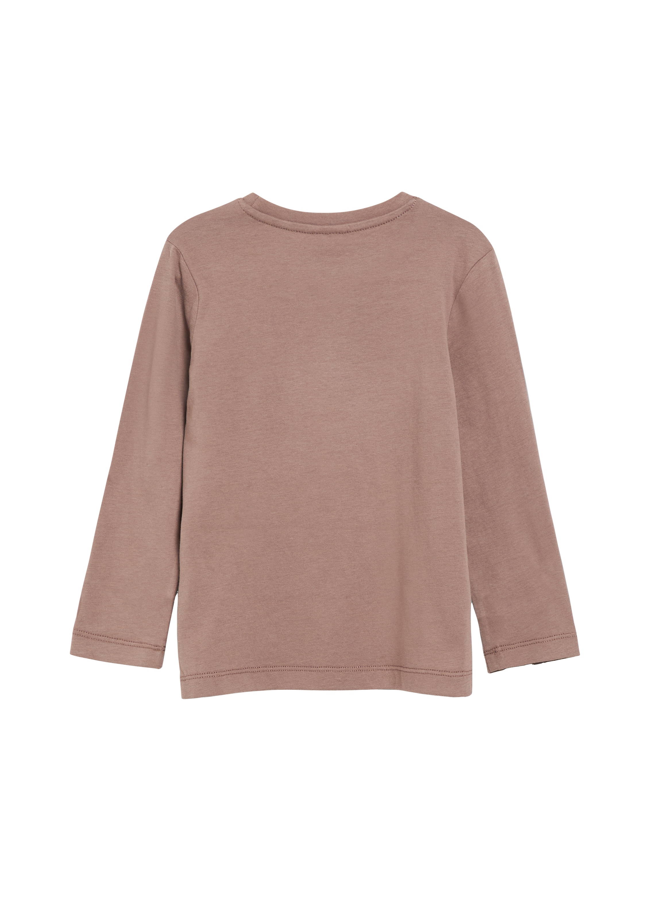 s.Oliver Junior Langarmshirt Wendepailletten, in 2 Richtungen streich- und veränderbar