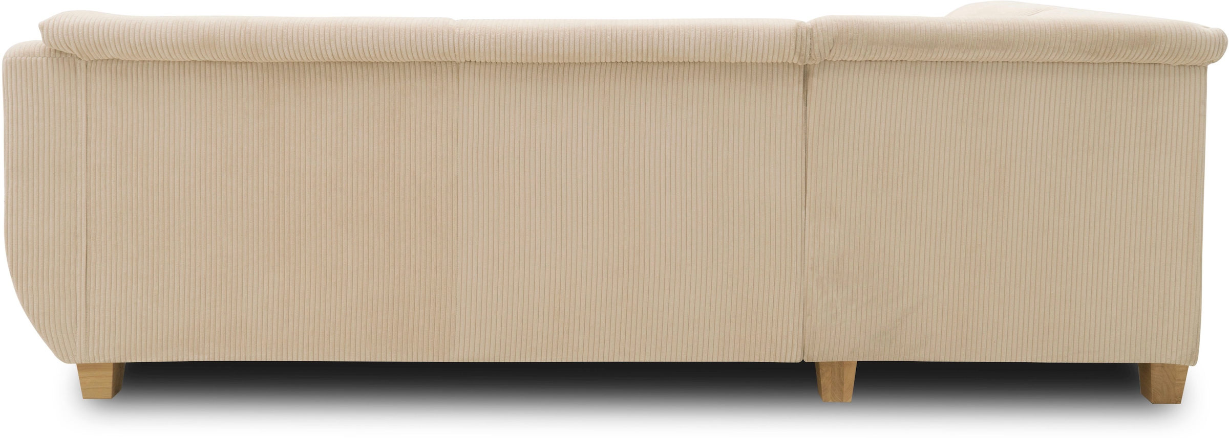 Home affaire Ecksofa »Yesterday L-Form«, wahlweise mit Bettfunktion, auch in Cord