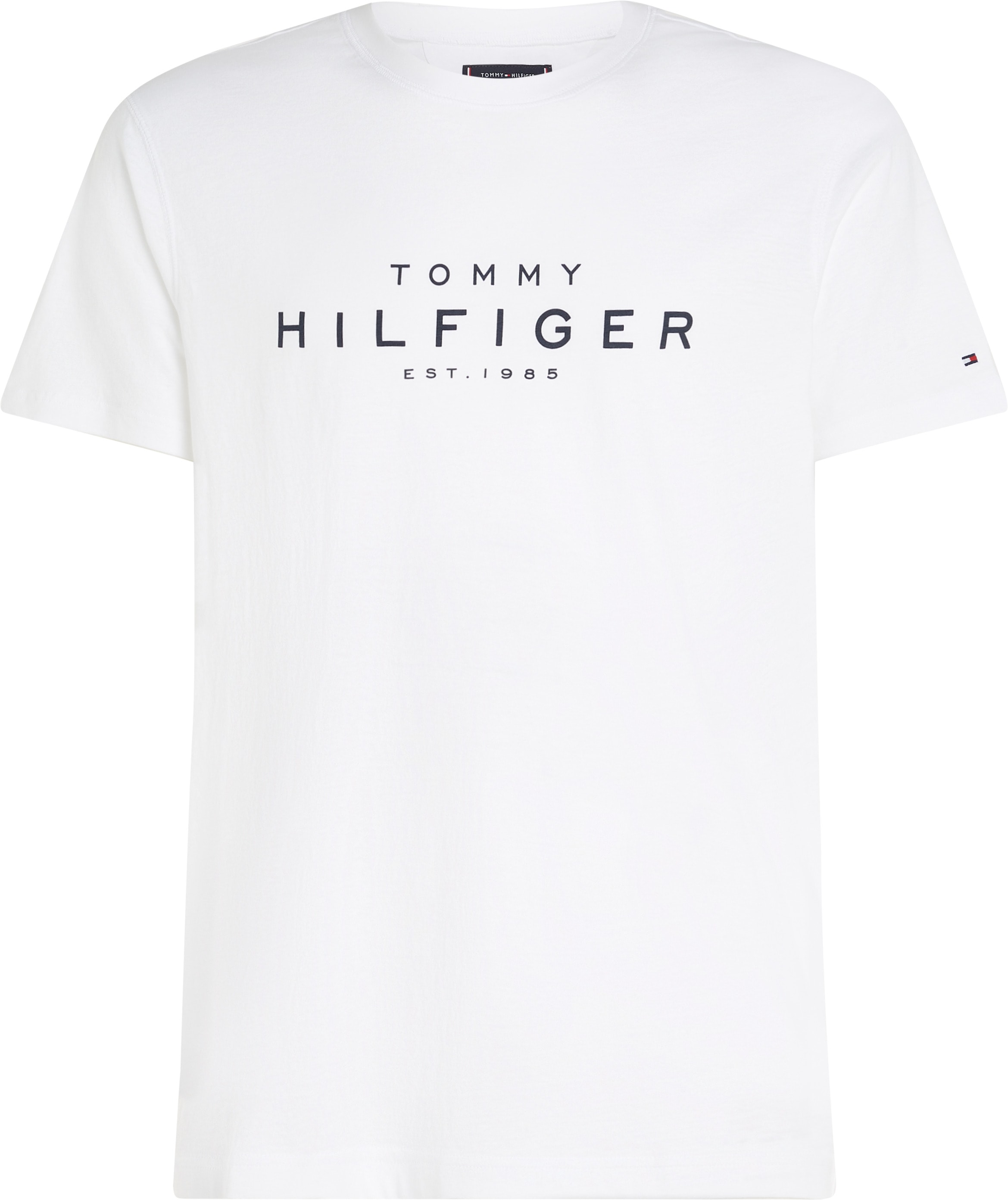 Tommy Hilfiger T-Shirt »BIG RWB HILFIGER TEE«, mit Logo