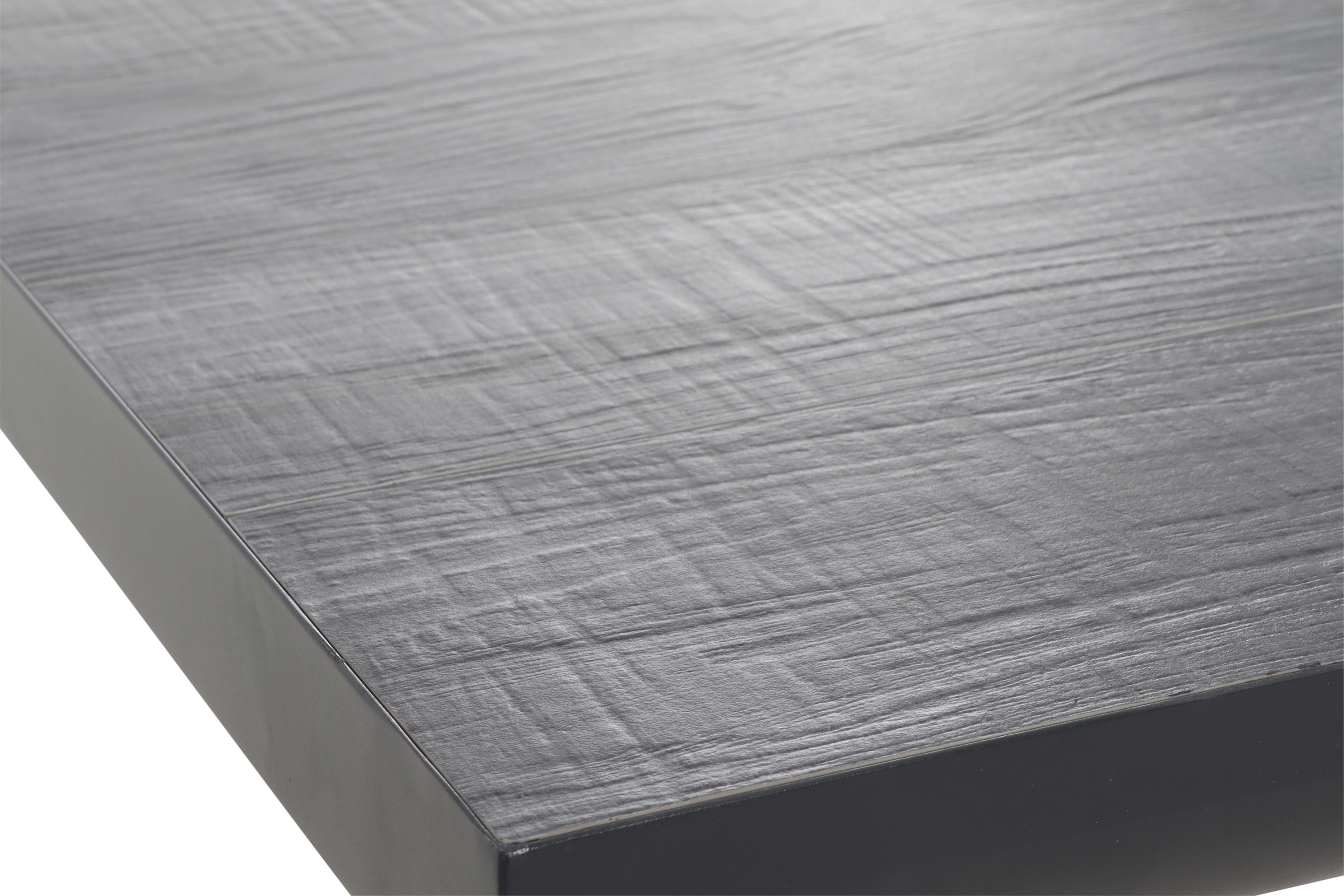 Siena Garden Gartentisch »SILVA Tisch 220x100cm matt anthrazit/wood-grey« Aluminiumgestell, matt anthrazit, Tischplatte aus Keramik in wood grey