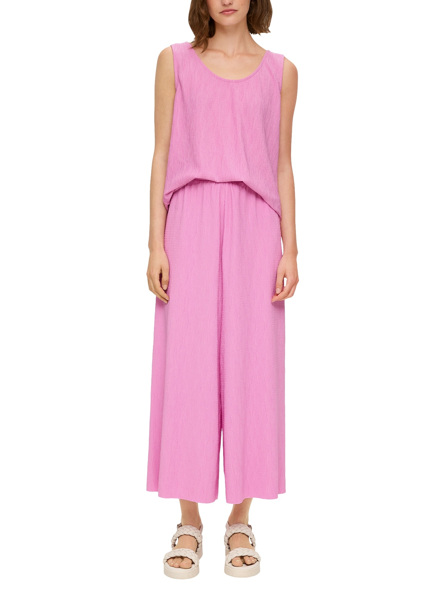 s.Oliver Culotte  Sommerhose mit Struktur