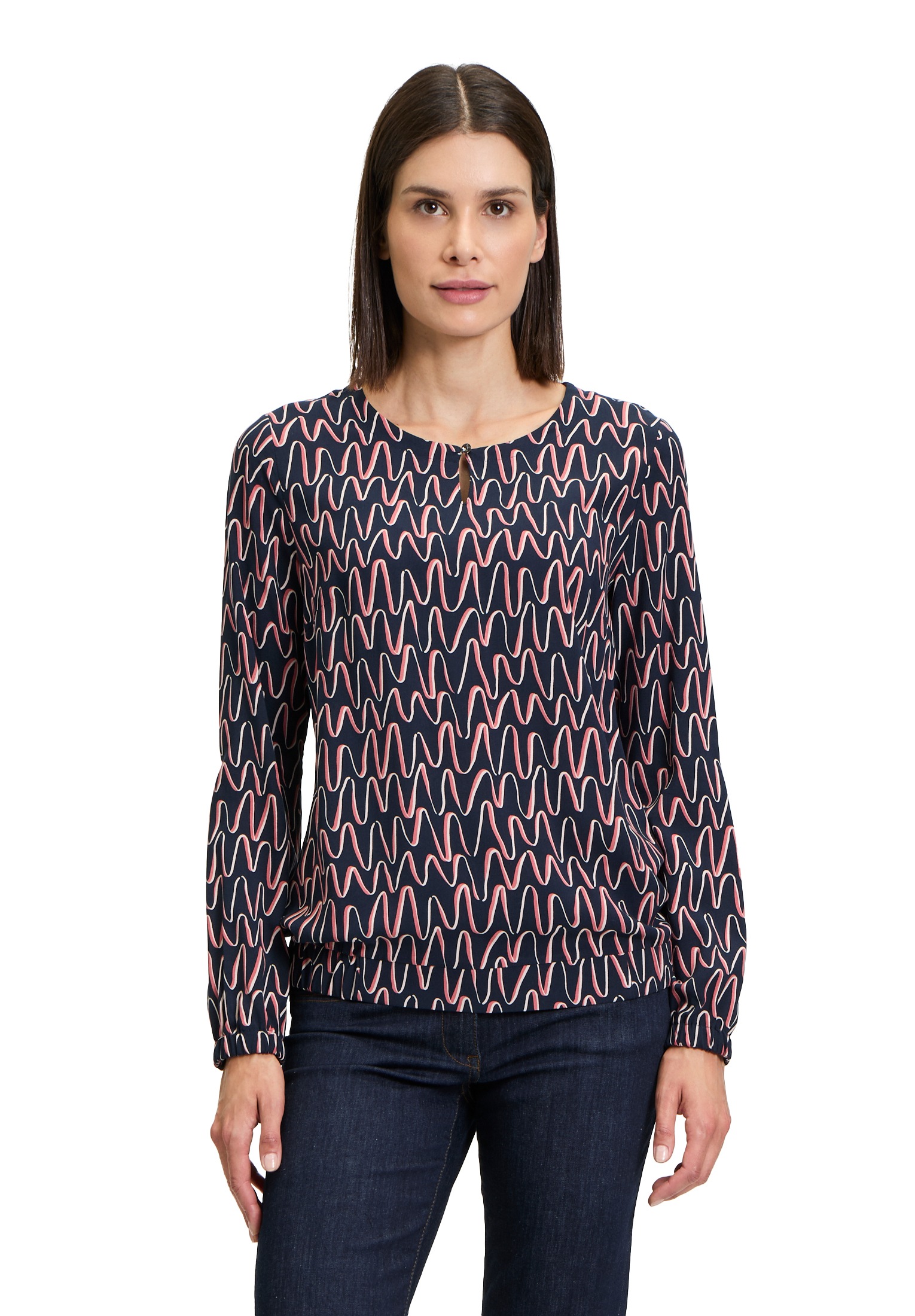 Betty Barclay Schlupfbluse "Betty Barclay Schlupfbluse mit Muster"