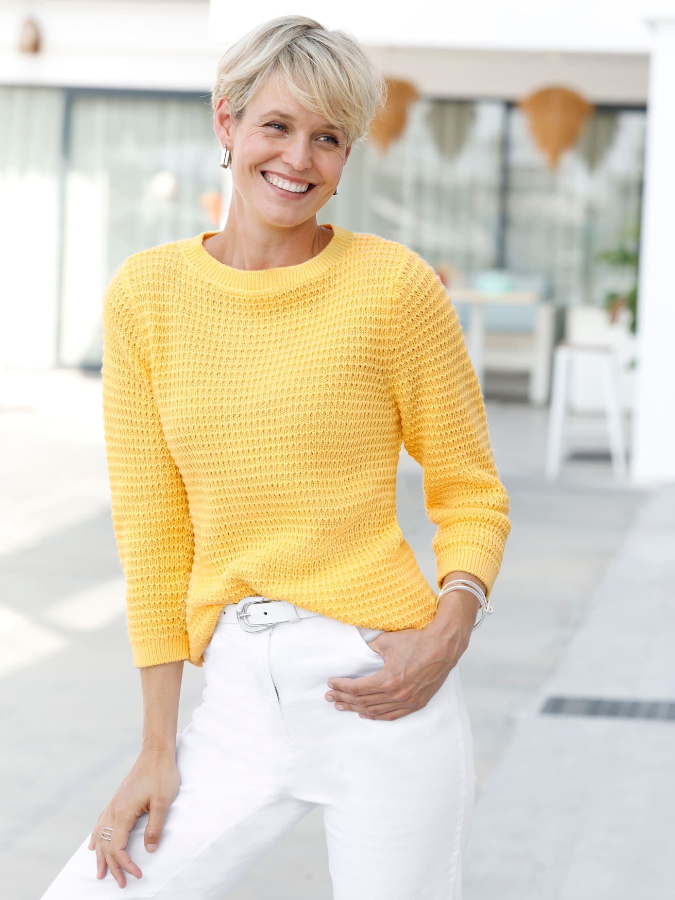 Classic Basics 3/4 Arm-Pullover "3/4-Arm-Pullover"