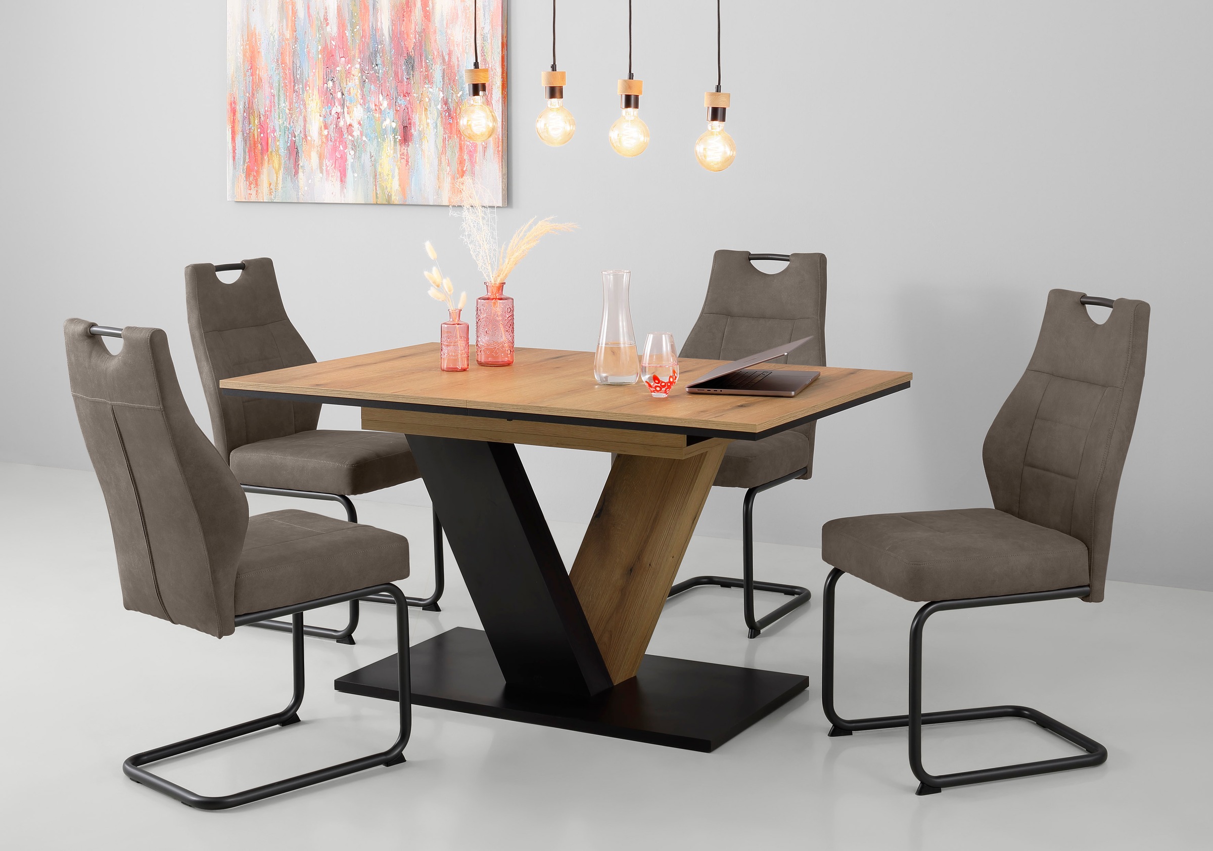 HELA Esszimmerstuhl "Linda S Schwingstuhl BESTSELLER" (Set) 1 Stk.mit Tasch günstig online kaufen