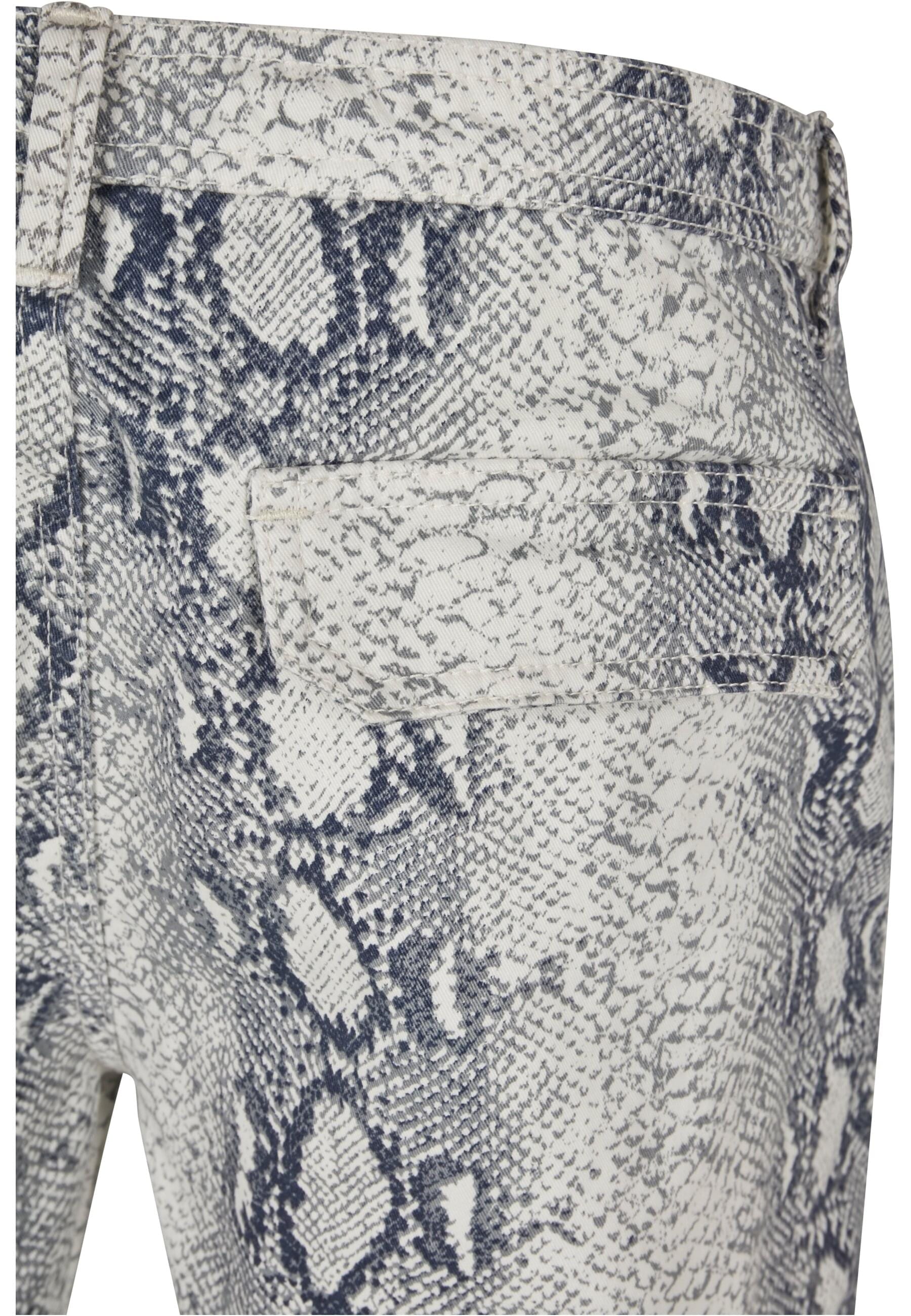 URBAN CLASSICS Stoffhose »Urban Classics Herren AOP Stretch Shorts«, (1 tlg.)