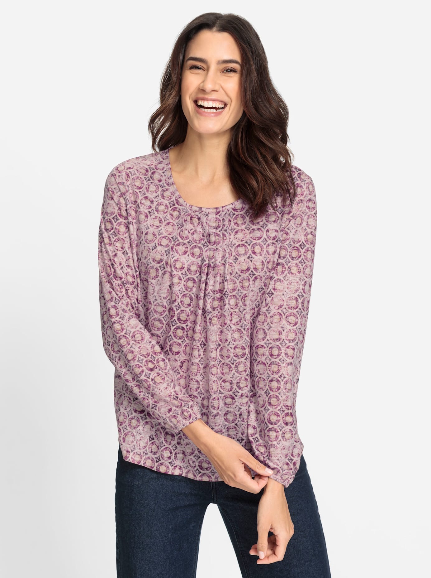 Inspirationen Print-Shirt "Druck-Shirt", (1 tlg.) günstig online kaufen