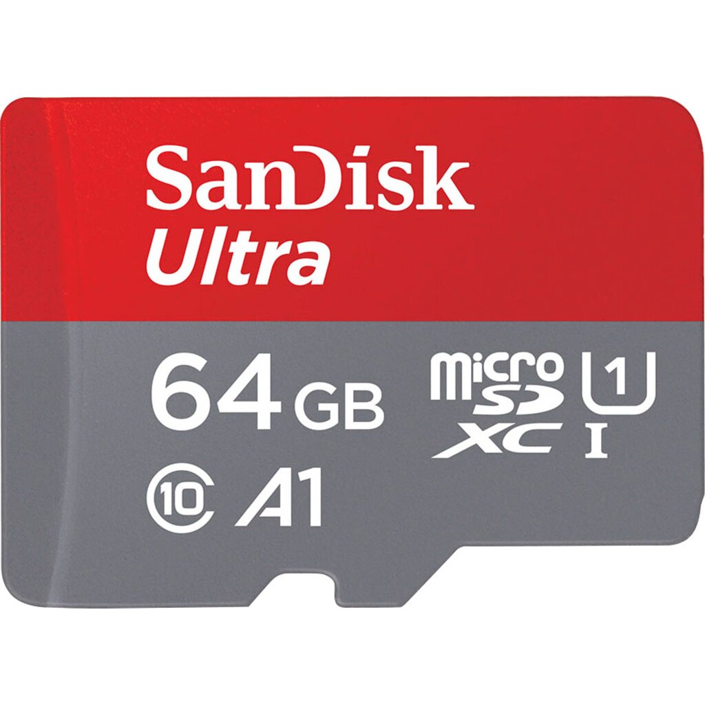 Sandisk Speicherkarte »Ultra® microSDXC 64GB«, (120 MB/s Lesegeschwindigkeit)