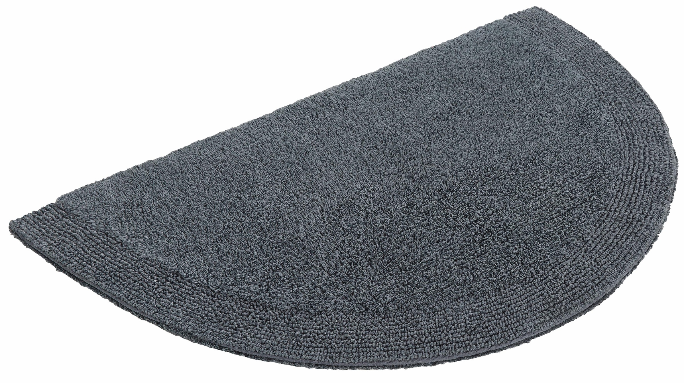 my home Badematte »Kapra, Badvorleger, Badezimmer Teppich«, beidseitig nutzbar-fußbodenheizungsgeeignet-strapazierfähig, mit Bordüre, Badteppich, Badematte