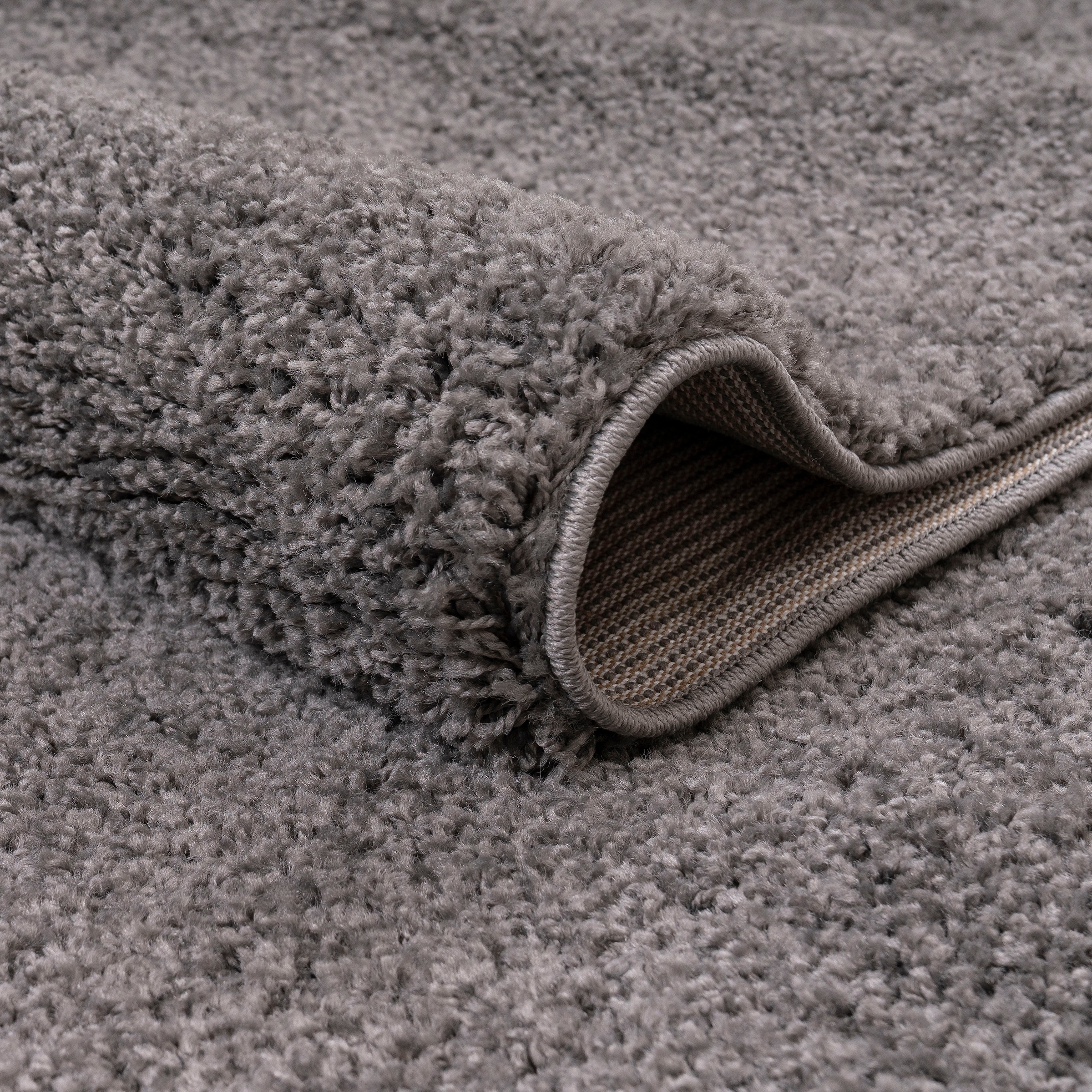 Home affaire Hochflor-Teppich »Viva«, rechteckig, 45 mm Höhe, Uni Farben, einfarbig, besonders weich und kuschelig