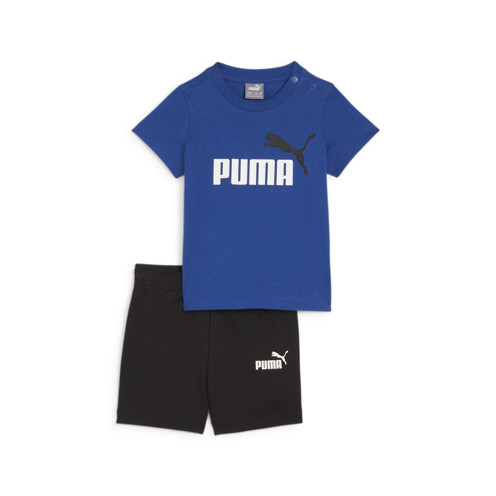 PUMA Trainingsanzug "MINICATS TEE & SHORTS SET", (2 tlg.)