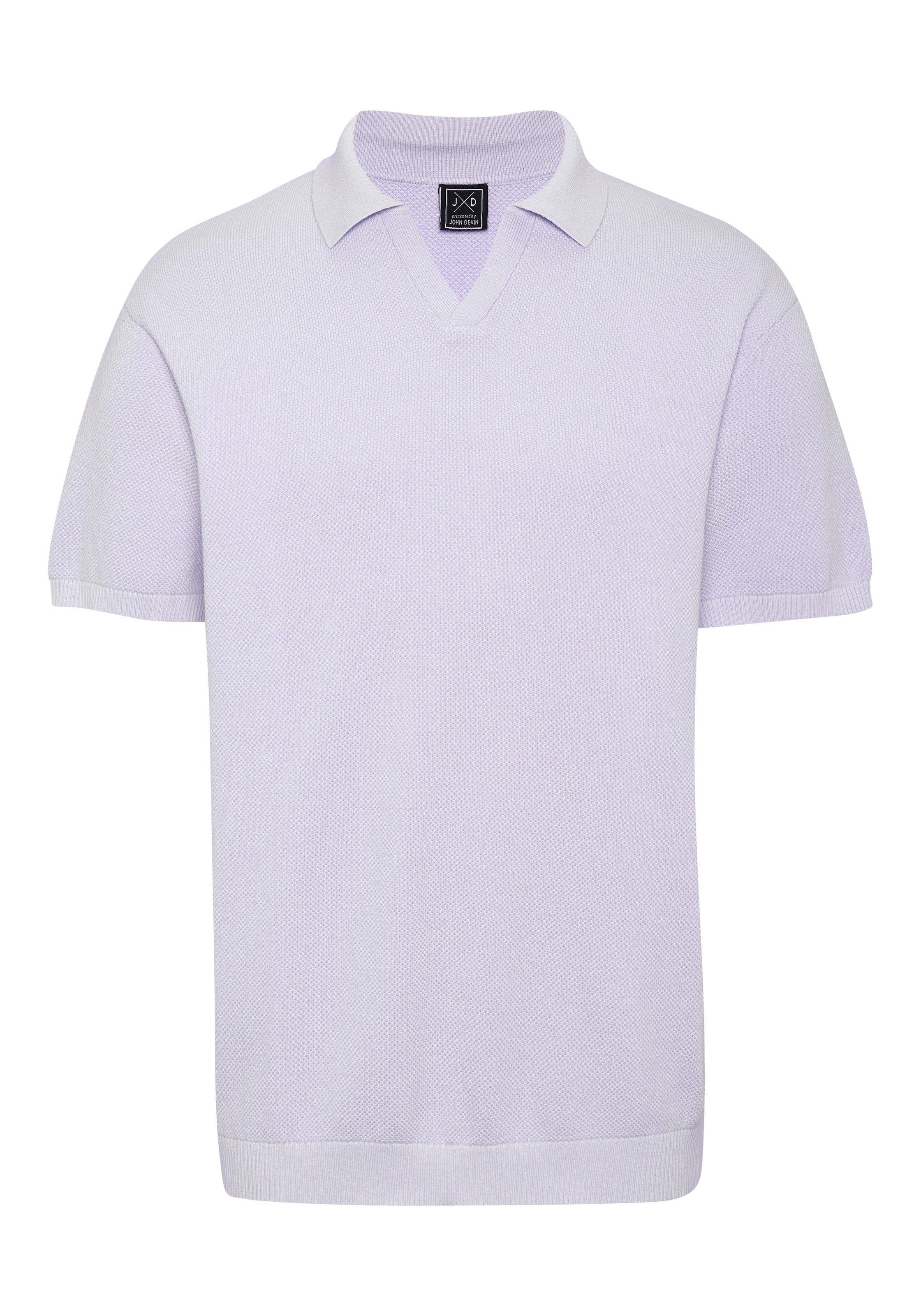 H.I.S Poloshirt »- Strick Poloshirt, Regular fit« Strukturstrick, Polokragen mit kleiner V-Öffnung