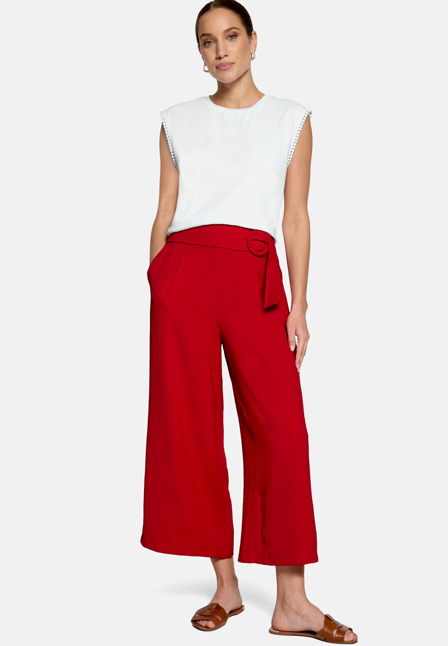Zero Culotte »Damen mit weitem Bein«  Schnallen
