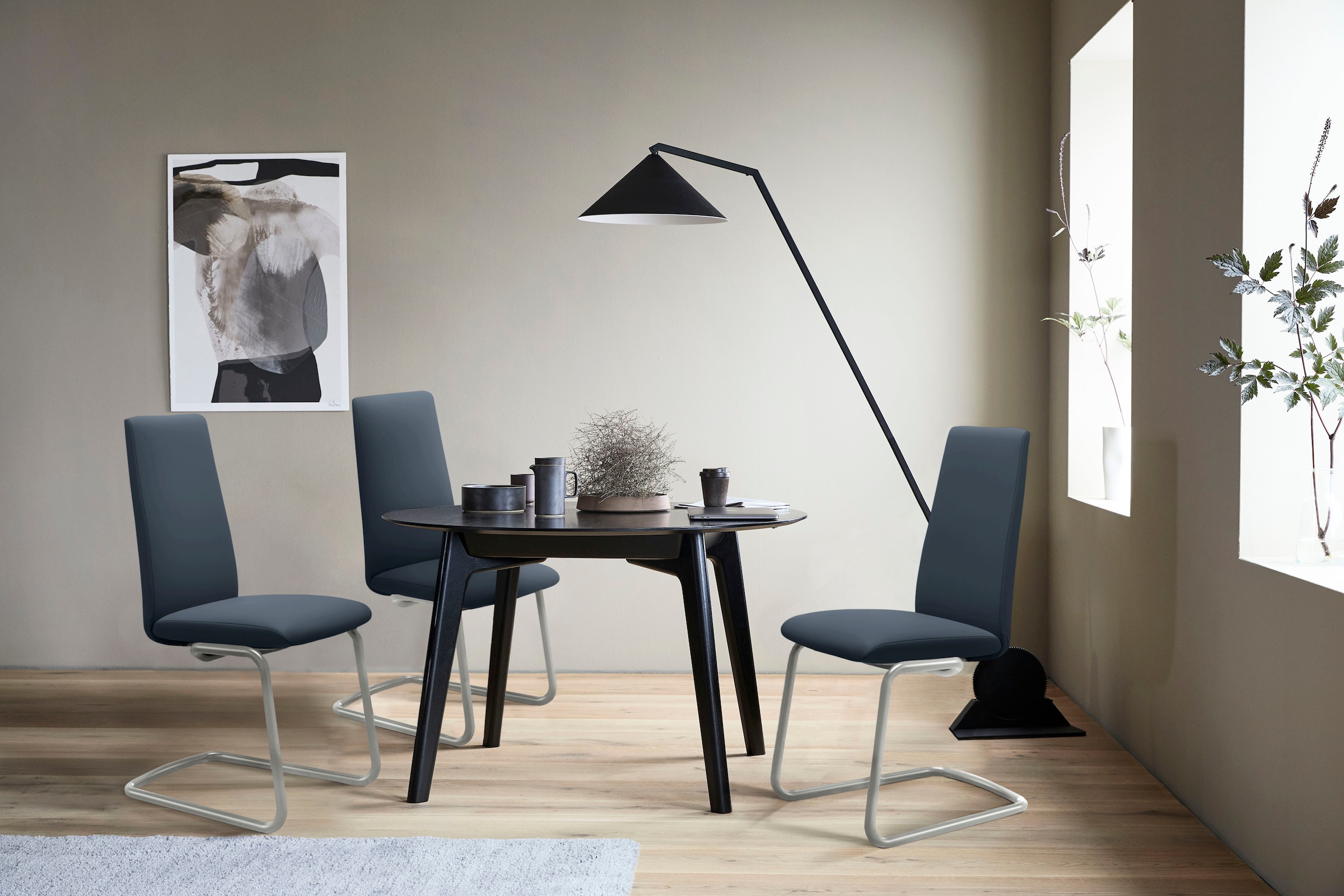 Stressless Polsterstuhl "Laurel" () High Back, Größe M, mit Beinen aus Stah günstig online kaufen