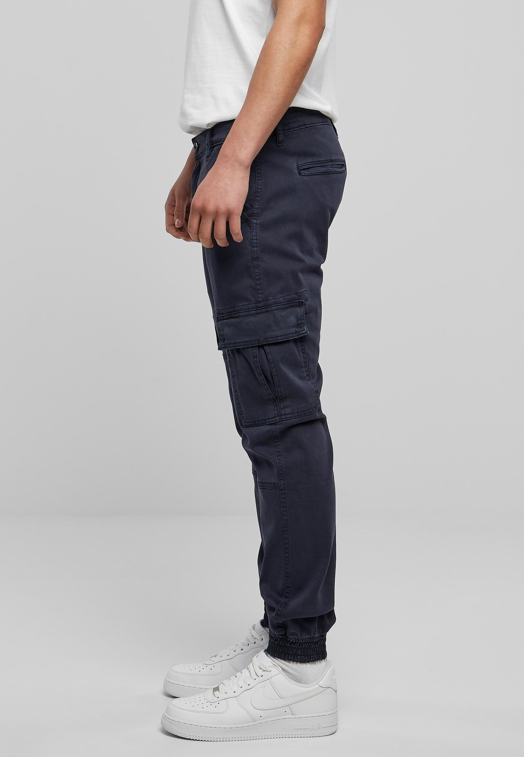 URBAN CLASSICS Cargohose »Urban Classics Herren Washed Cargo Twill Jogging Pants«, (1 tlg.)