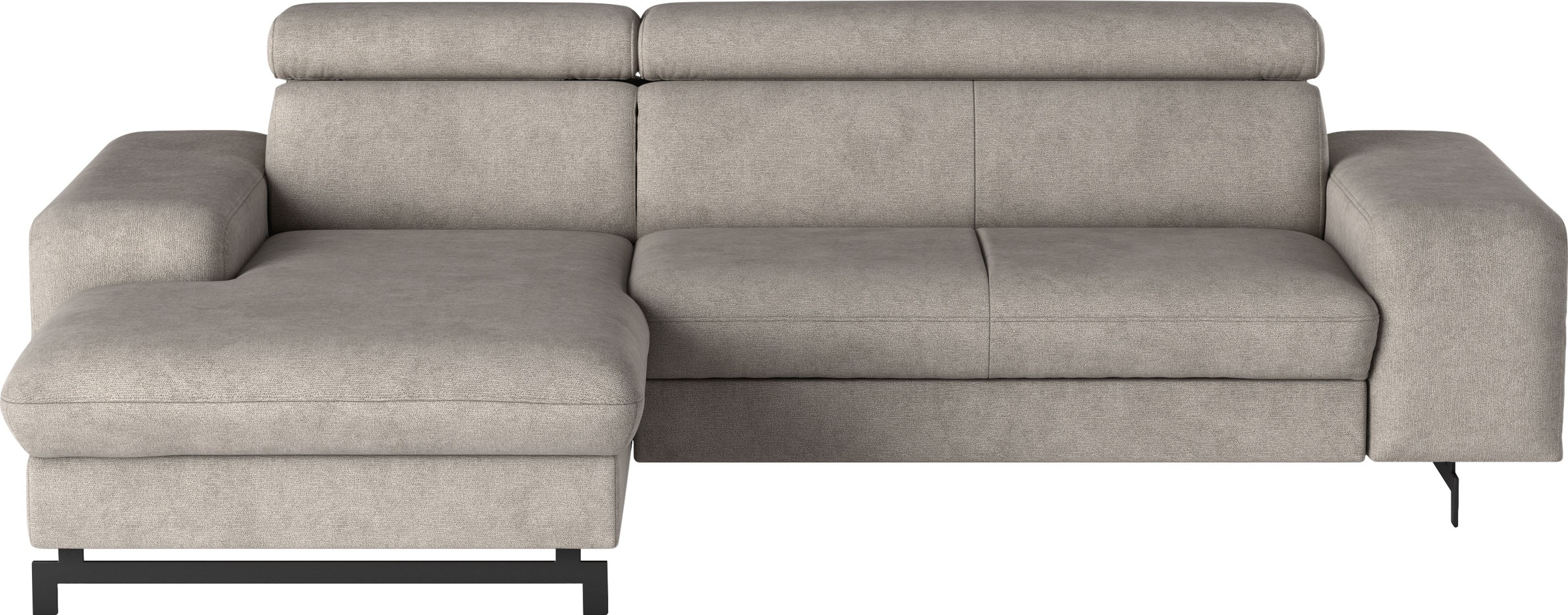 COTTA Ecksofa »Emma L-Form«, mit Kopfteilverstellung, wahlweise mit Bettfunktion & Bettkasten