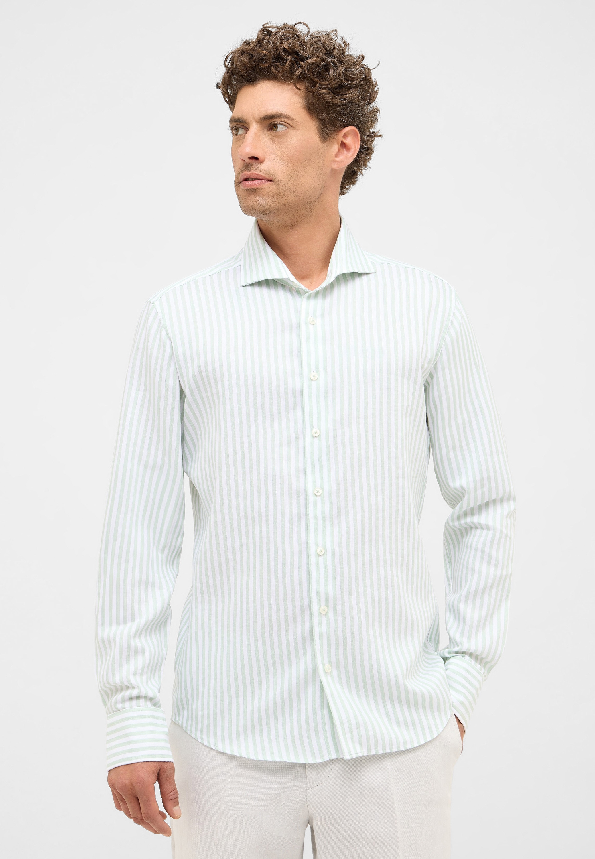 Eterna Langarmhemd "SLIM FIT", EASY IRON (bügelleicht) günstig online kaufen