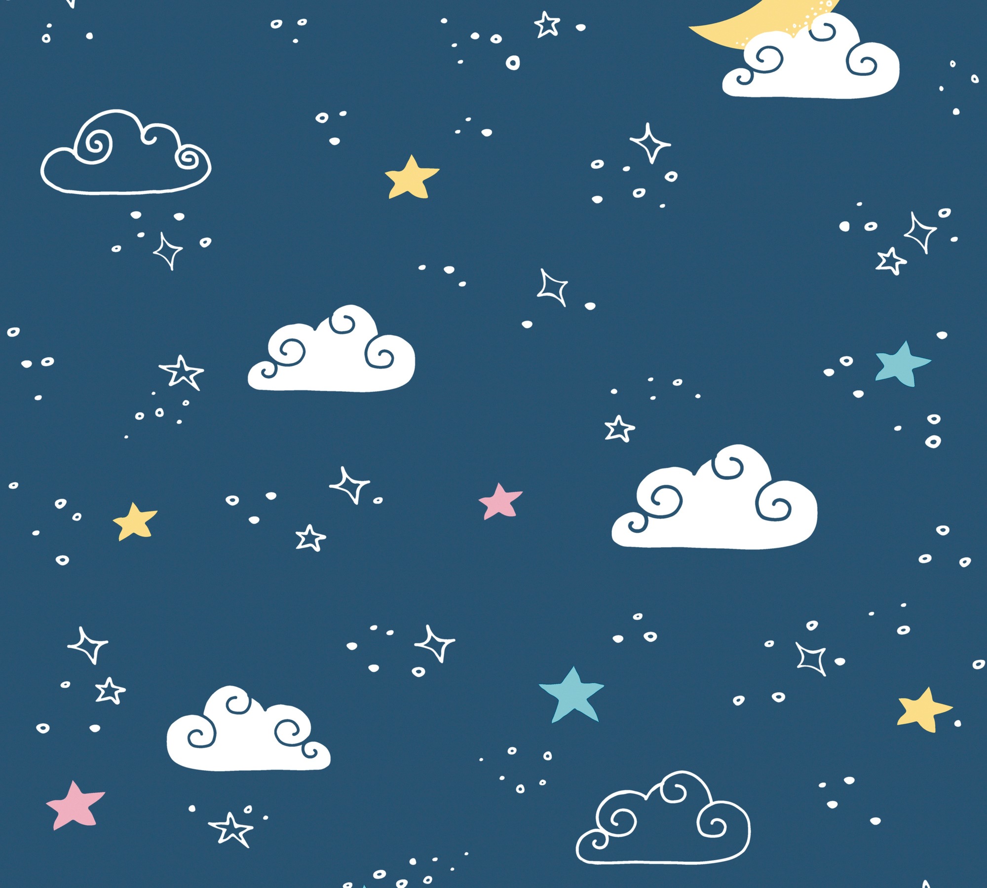 A.S. Création Vliestapete »Little Love«, Motiv-abstrakt-naturalistisch, Kindertapete Tapete Wolken Tapeten Kinderzimmer modern Design Optik