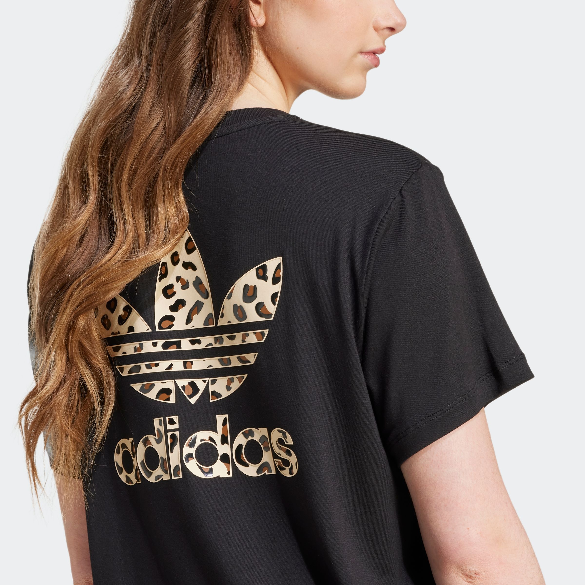 adidas Originals T-Shirt »TREFOIL TEE LEO«