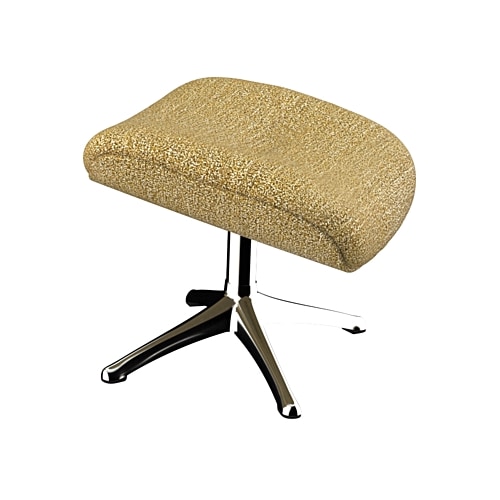 Fußhocker FLEXLUX, B:44cm H:39cm T:35cm, gelb, 62% Polyester, 17% Cotton, 14% Linen, 12%Polyester, 4% Wool, Hocker, "Fußhocker More, Beinstütze für